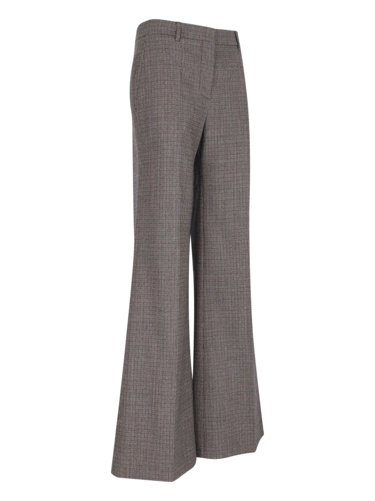 Shop Stella Mccartney Wool Pants In Brown