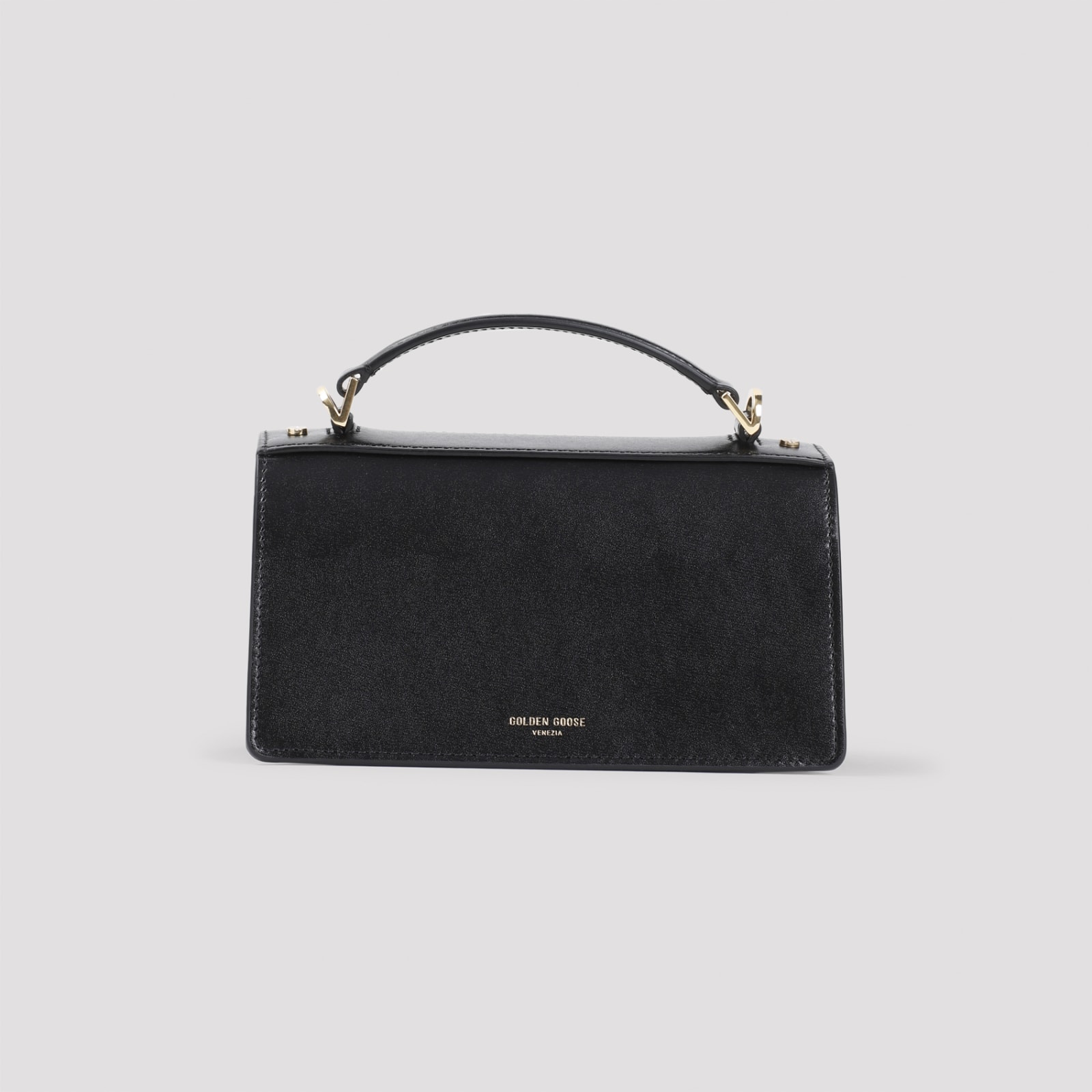 Shop Golden Goose Venezia Bag In Black