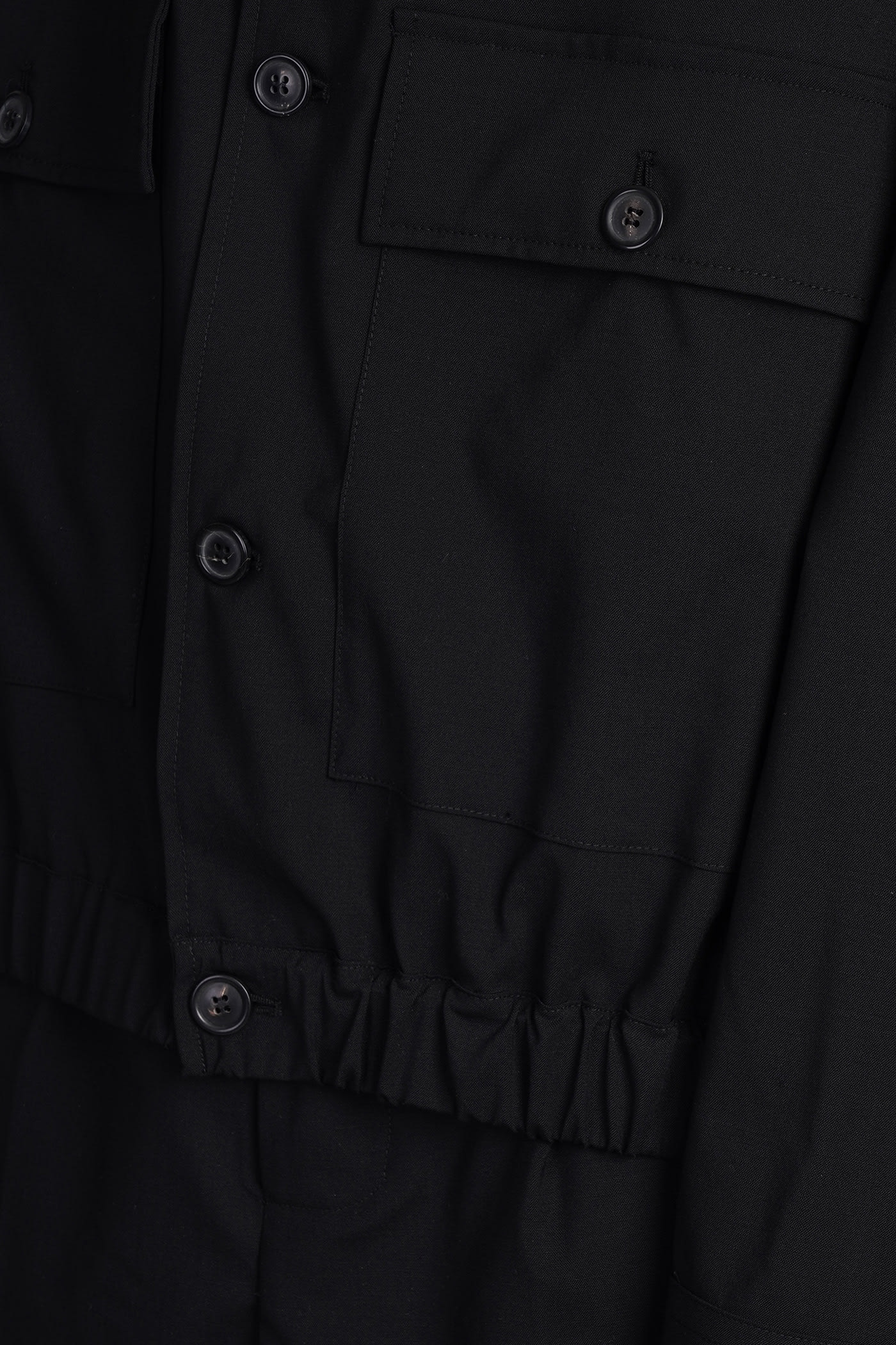 Shop Mauro Grifoni Casual Jacket In Black Wool