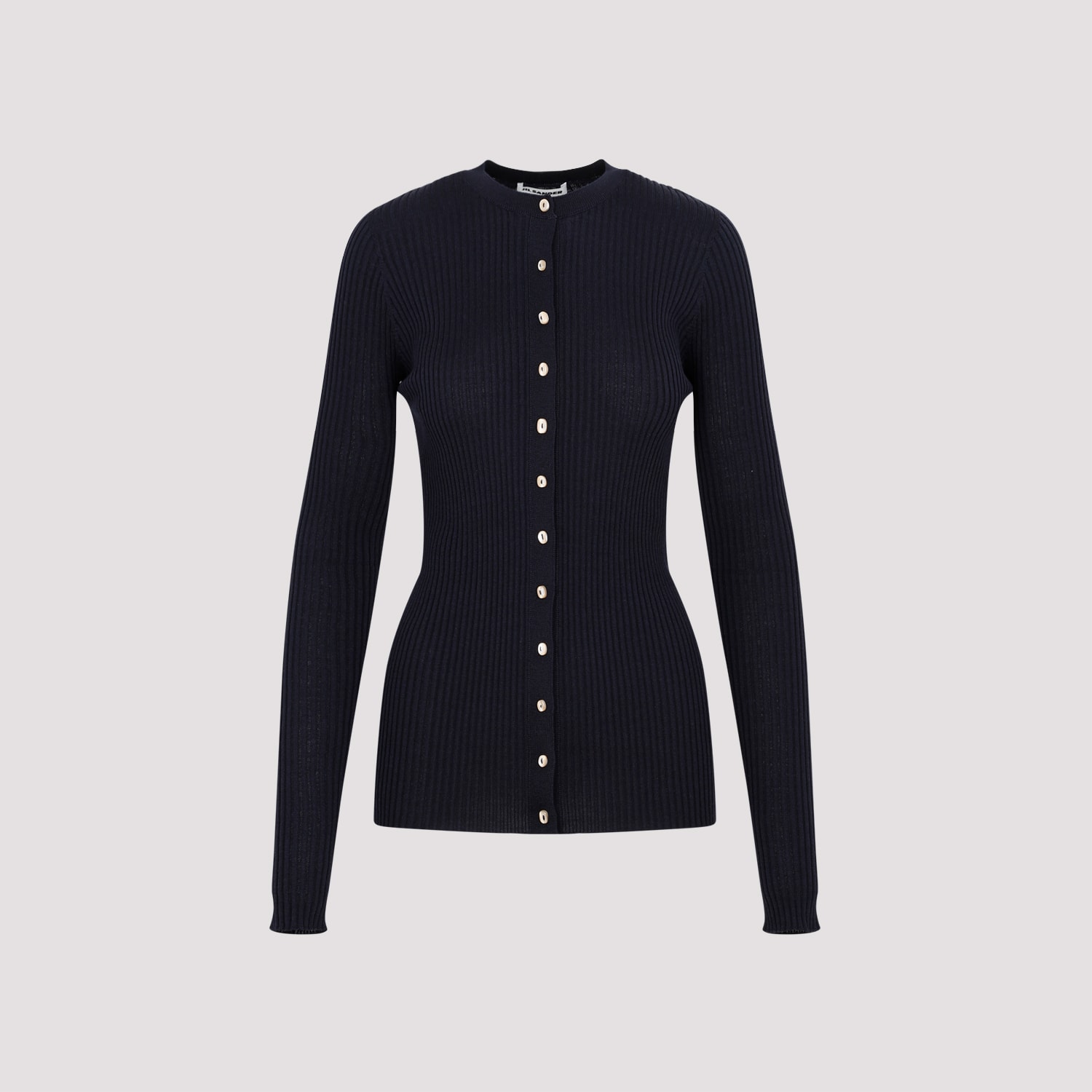 Shop Jil Sander Cardigan In Midnight