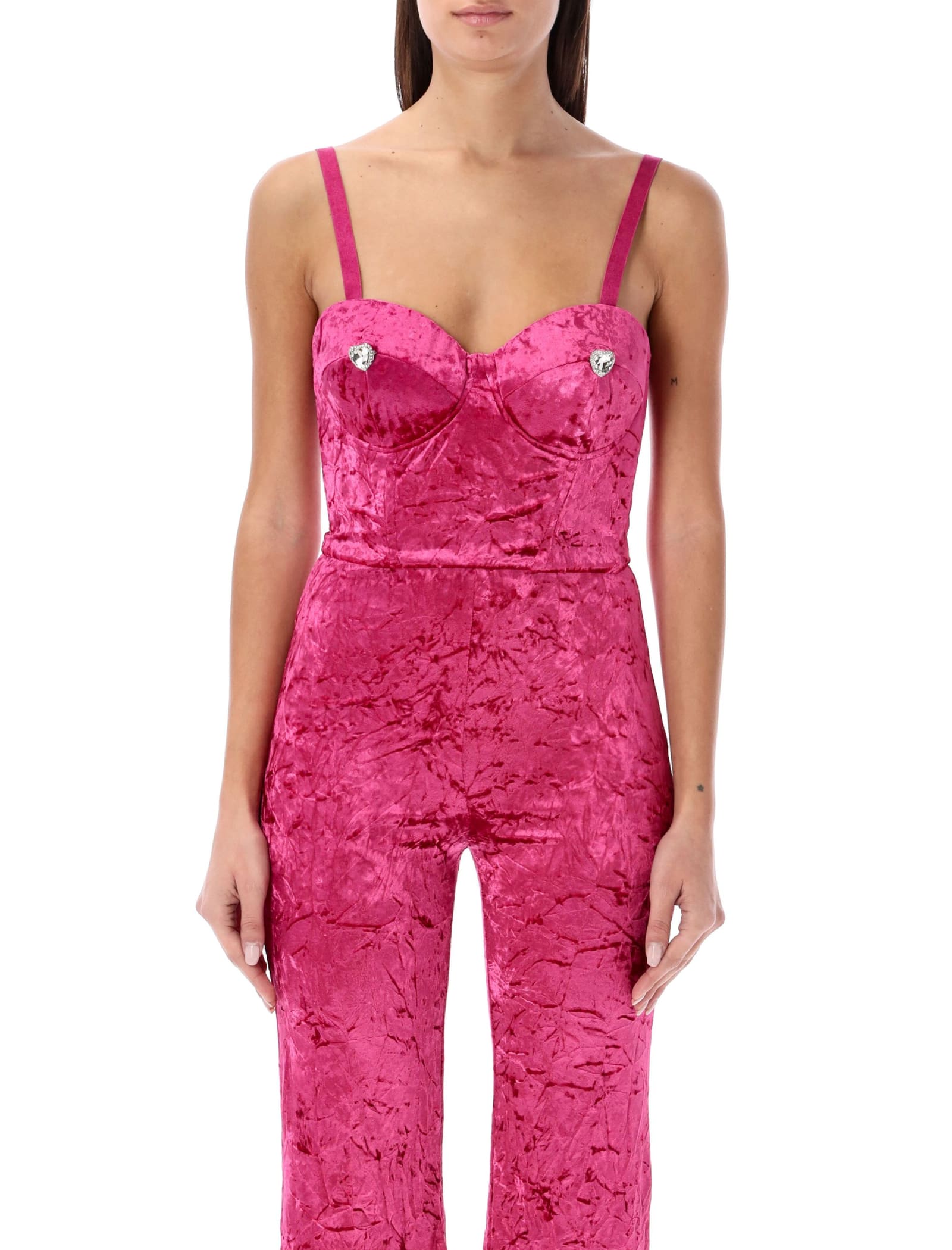 ROTATE BIRGER CHRISTENSEN BUSTIER VELOUR 