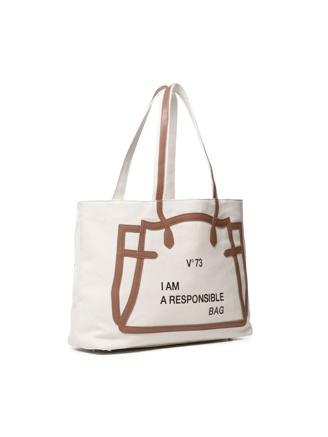 V73 TOTE BAG I AM RESPONSIBLE 