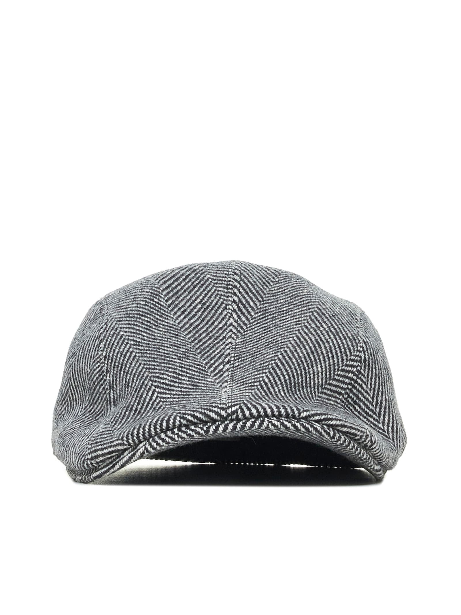 Shop Brunello Cucinelli Hat In Grigio+rosso