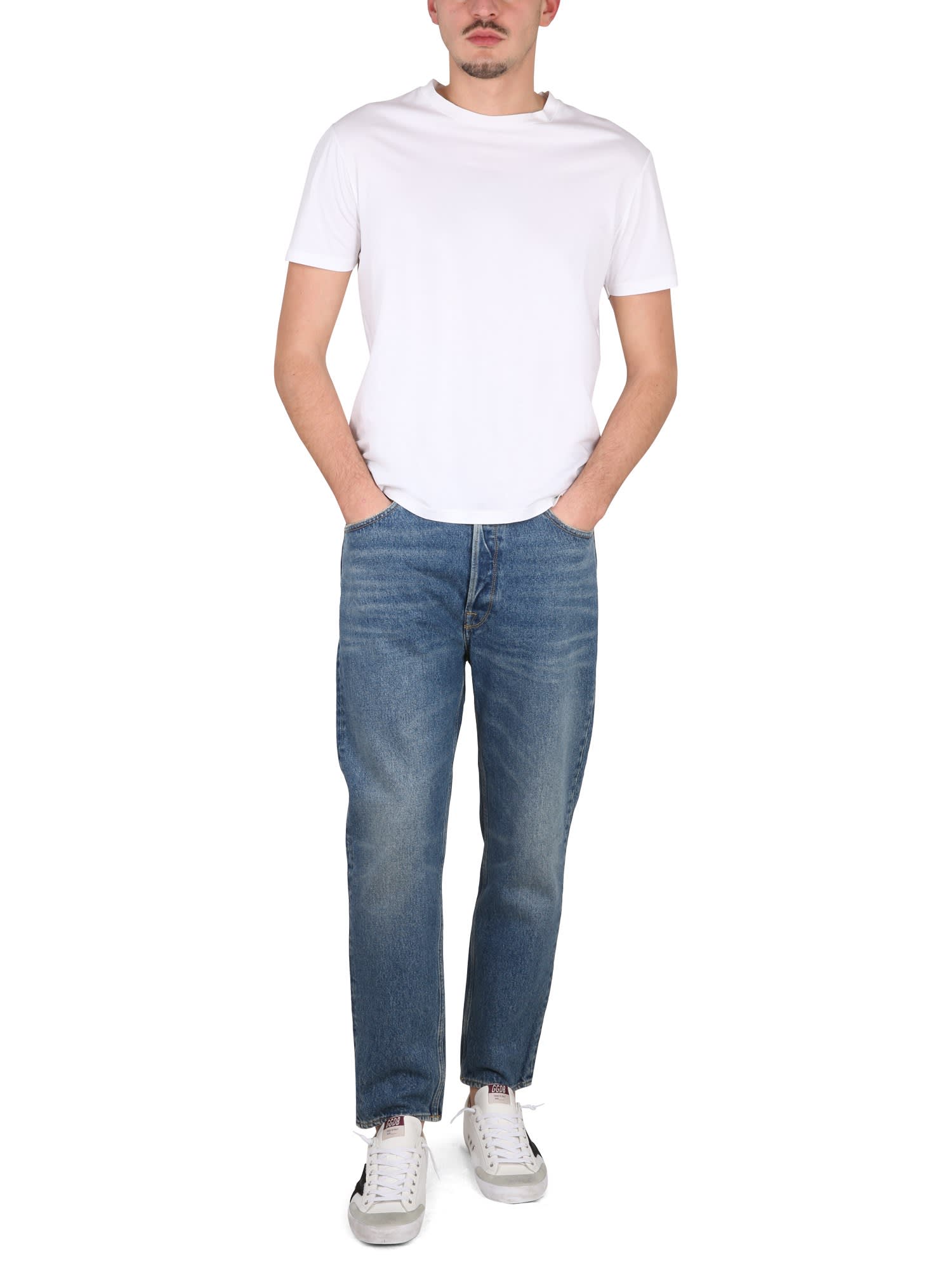GOLDEN GOOSE HAPPY JEANS