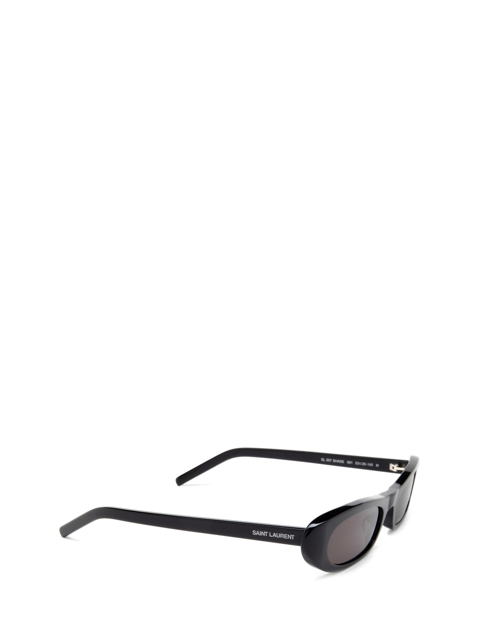 Shop Saint Laurent Sl 557 Black Sunglasses