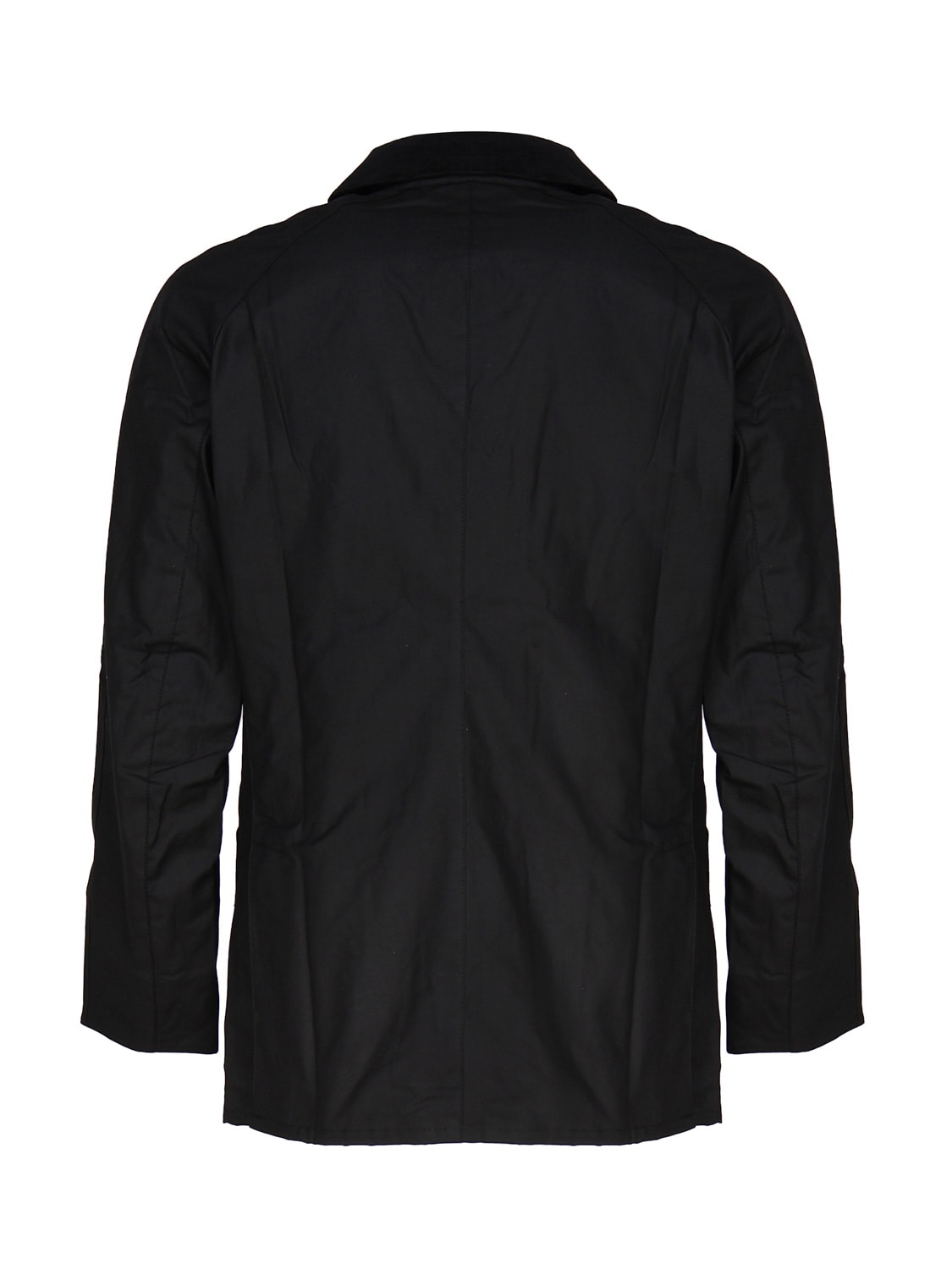 Shop Barbour Ashby Waxed Jacket In Black Classic