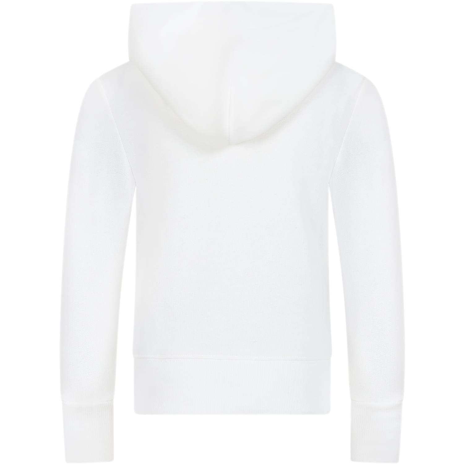Shop Gucci White Sweatshirt For Boy With Double G