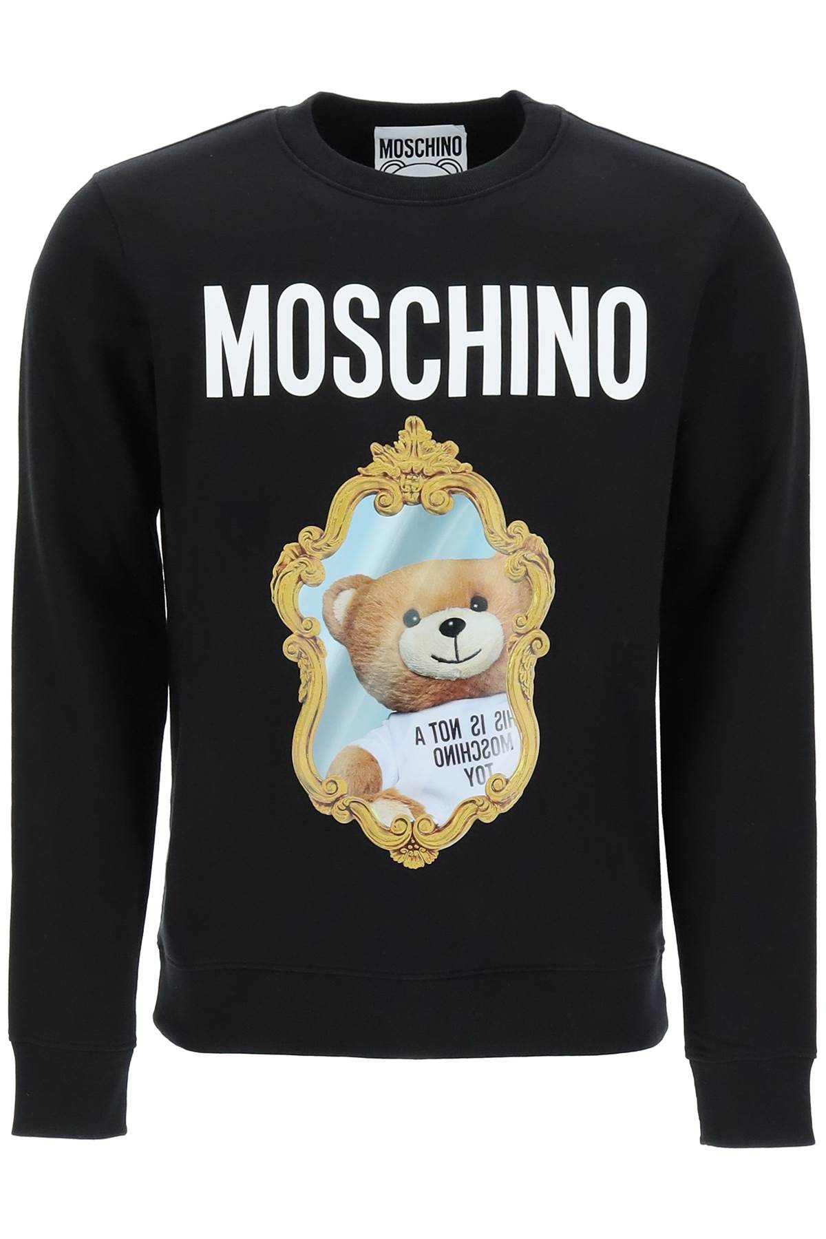 Moschino Mirror Teddy Bear Sweatshirt