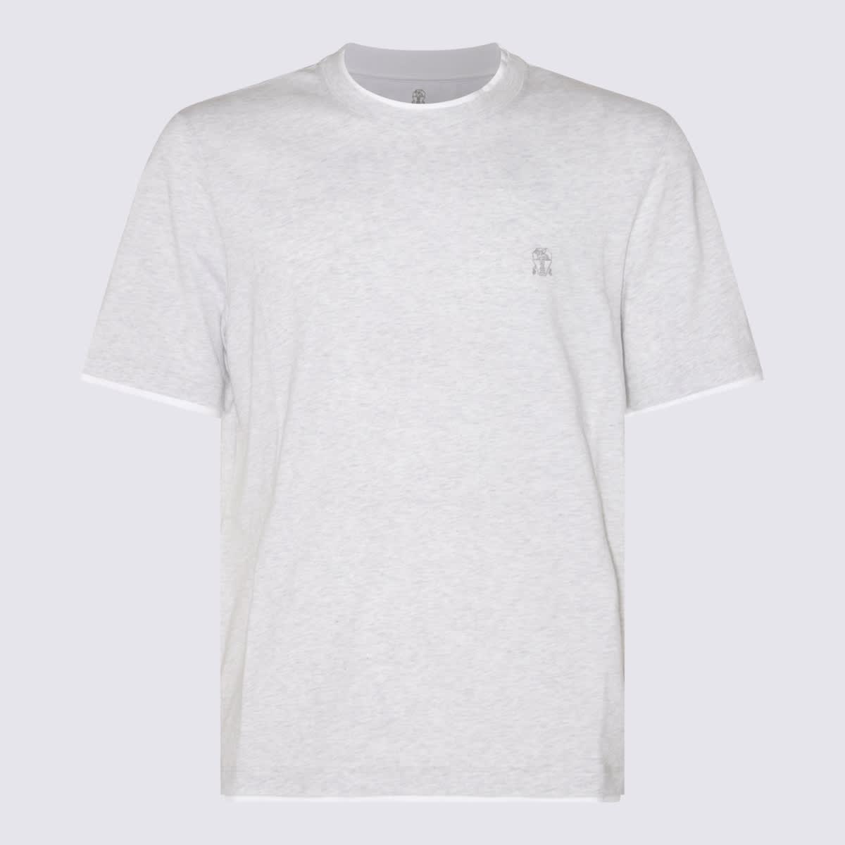 Grey Cotton T-shirt