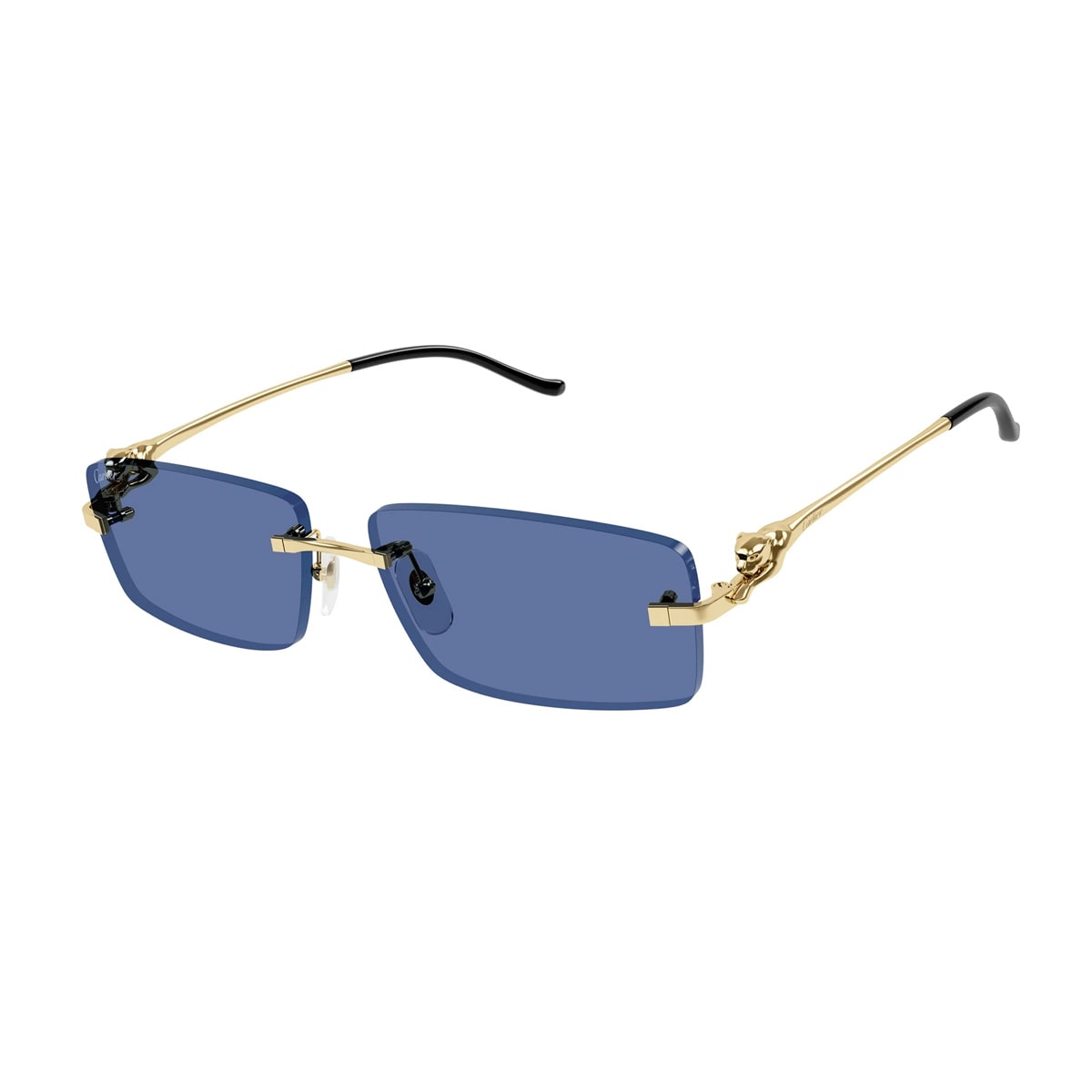 Shop Cartier Ct0430s 004 Sunglasses In Oro