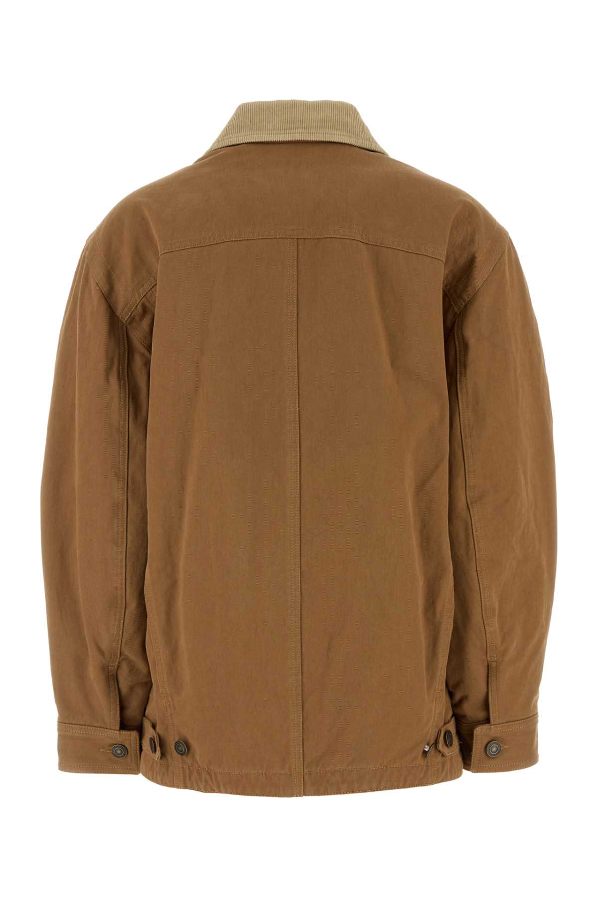 Isabel Marant Ninon Cotton Cognac Jacket In Brown