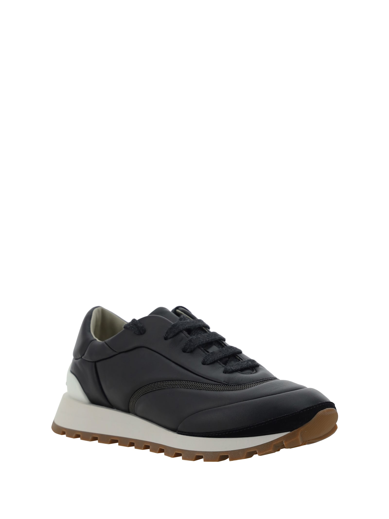 Shop Brunello Cucinelli Sneakers In Nero