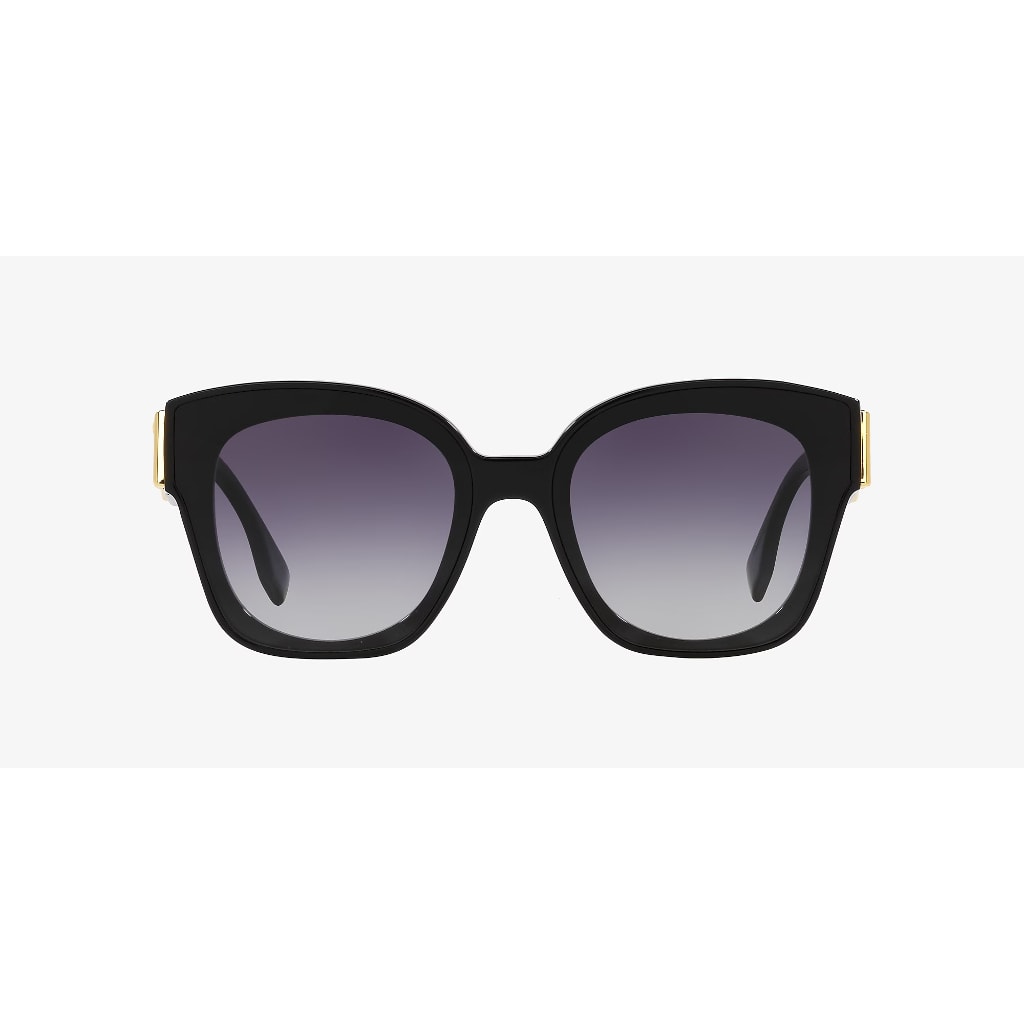 Shop Fendi Fe40098i 01w Sunglasses