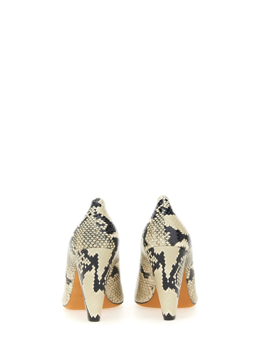 Shop Khaite Pump Cedar In Animalier