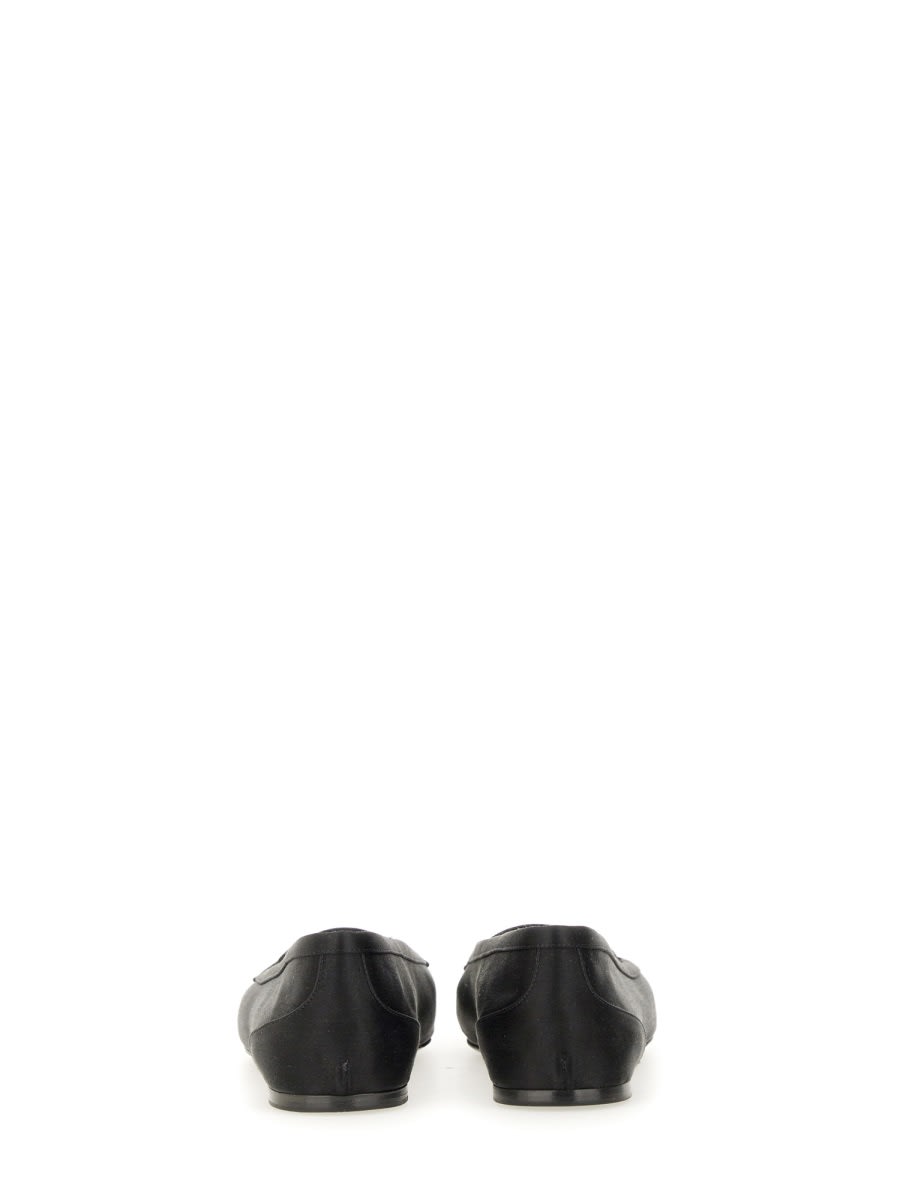 Saint Laurent Women's Poppy Satin Ballets