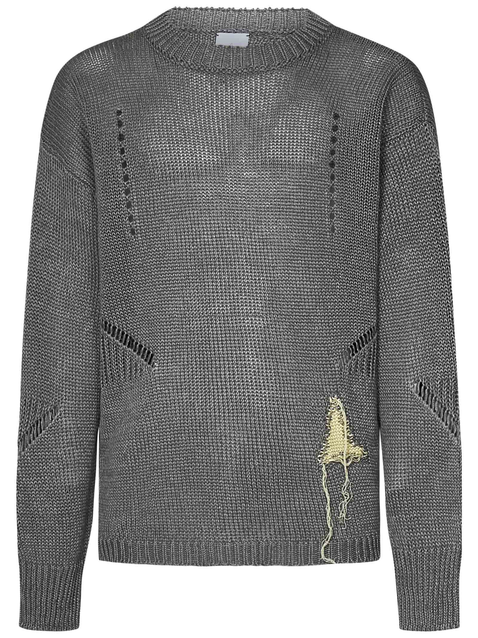 Shop Roa Sweater In Grey
