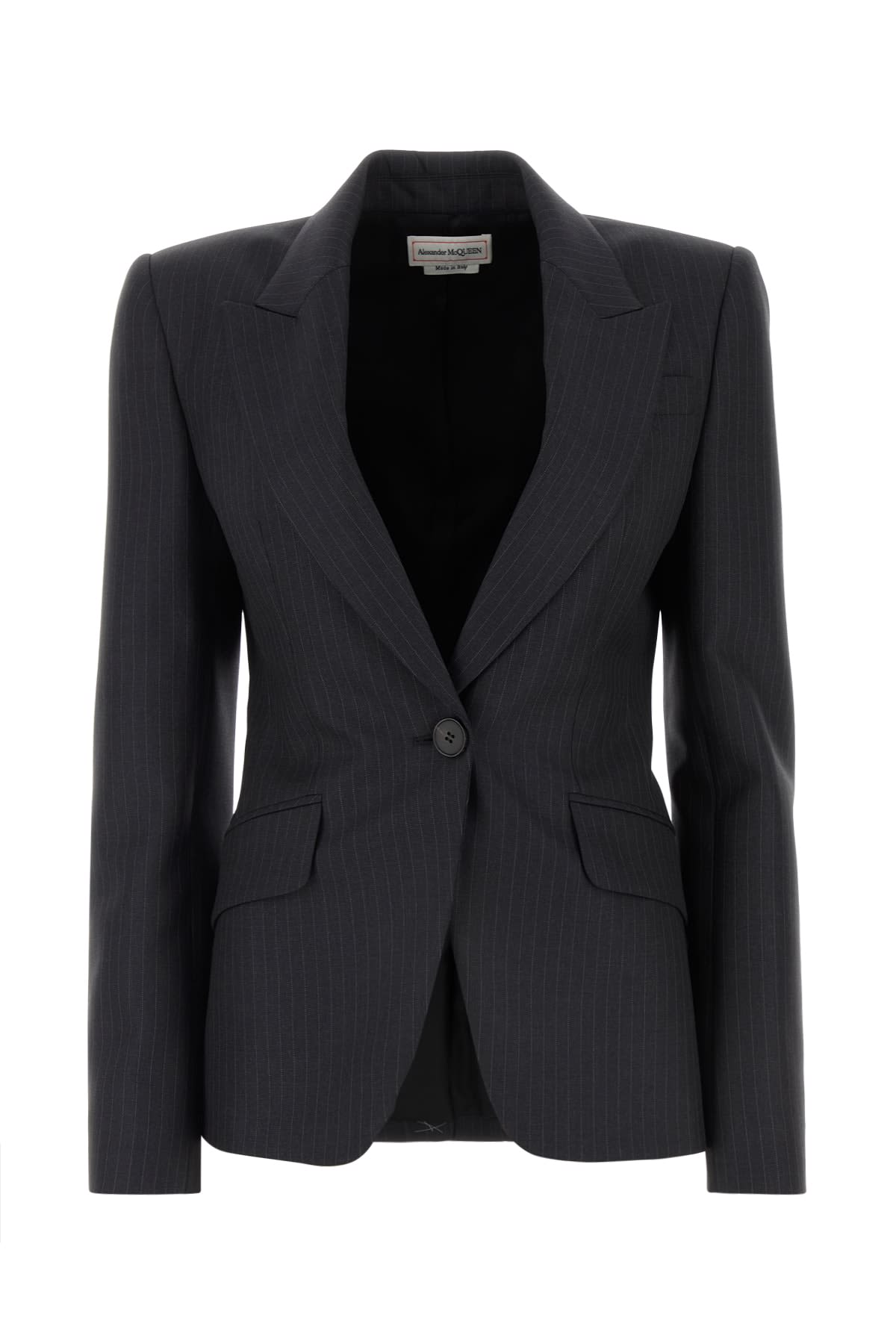 Shop Alexander Mcqueen Jacket In Grey