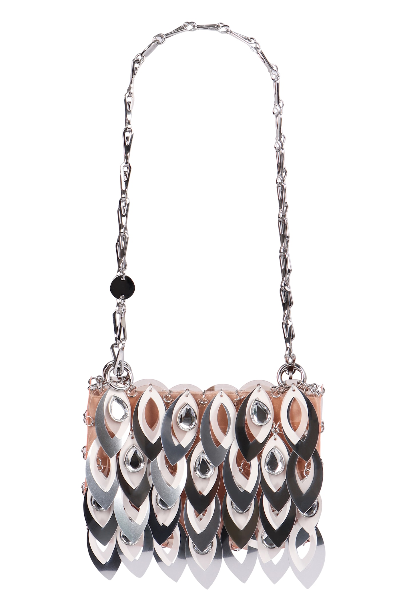 Nano Sparkle Leave Shoulder Bag