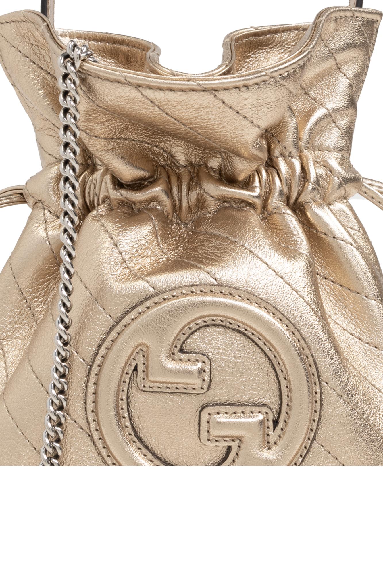 Shop Gucci Blondie Mini Bucket Shoulder Bag