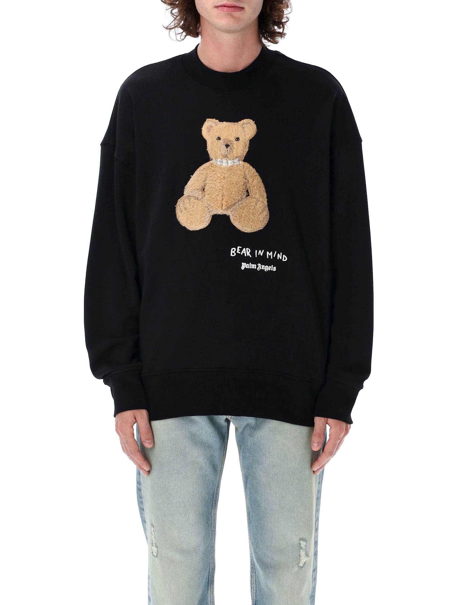 PALM ANGELS BEAR IN MIND CREW 