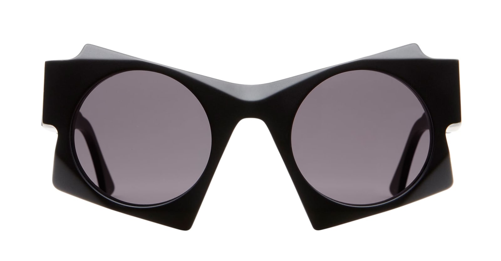 Shop Kuboraum Mask U5 - Black Matte Sunglasses In Matte Black