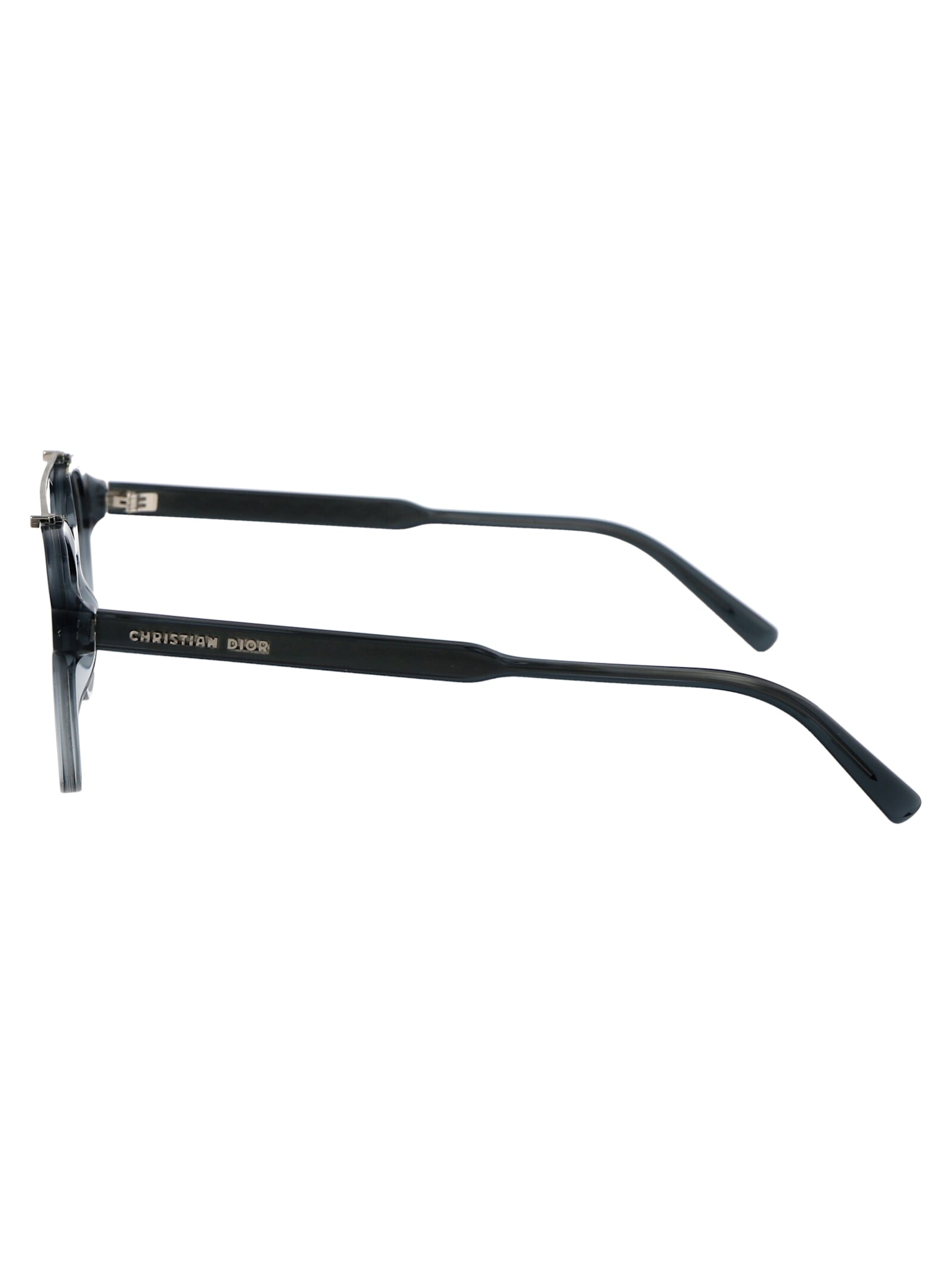 Shop Dior Botanicao R1i Glasses In 4500 Grey/other