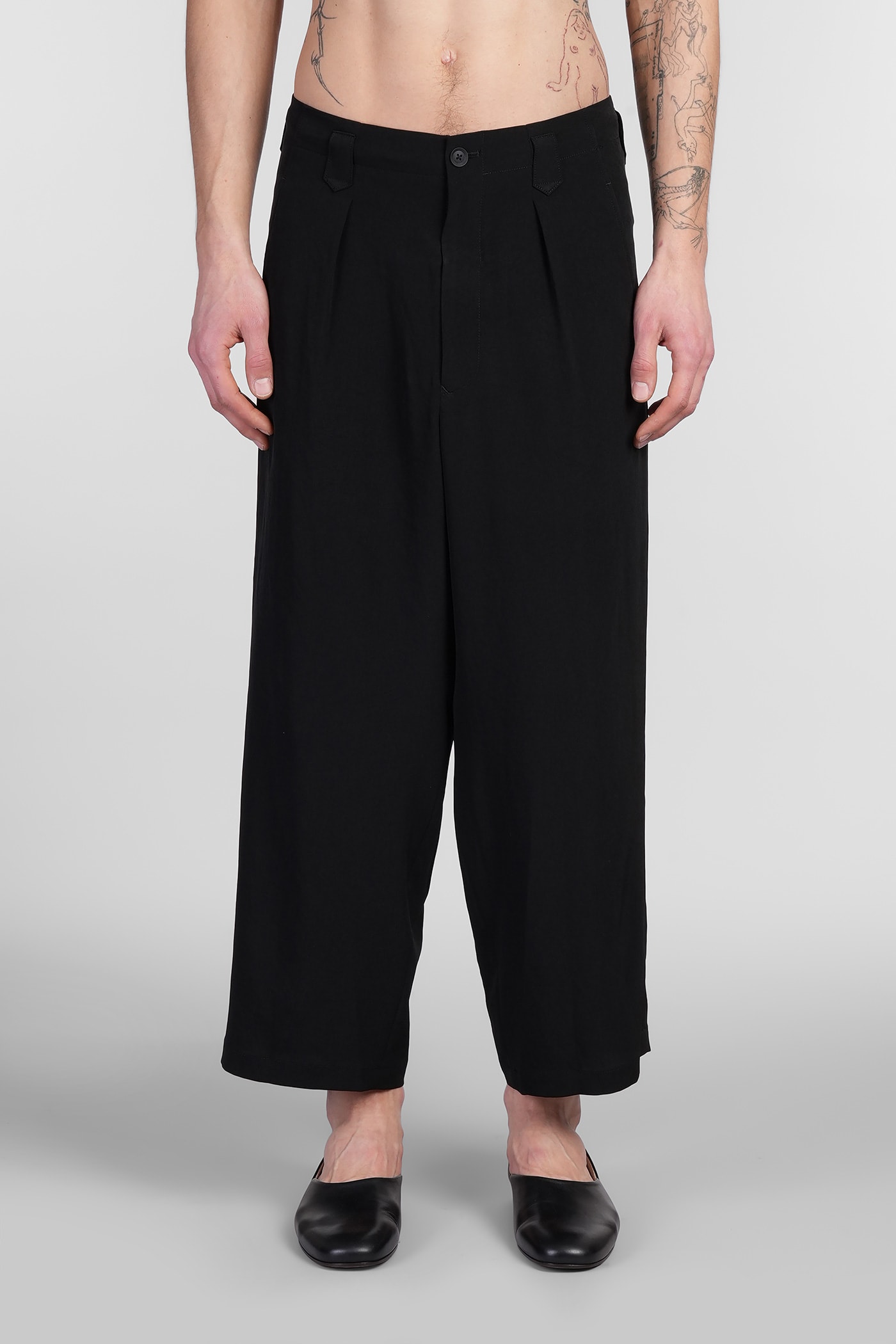Pants In Black Triacetate