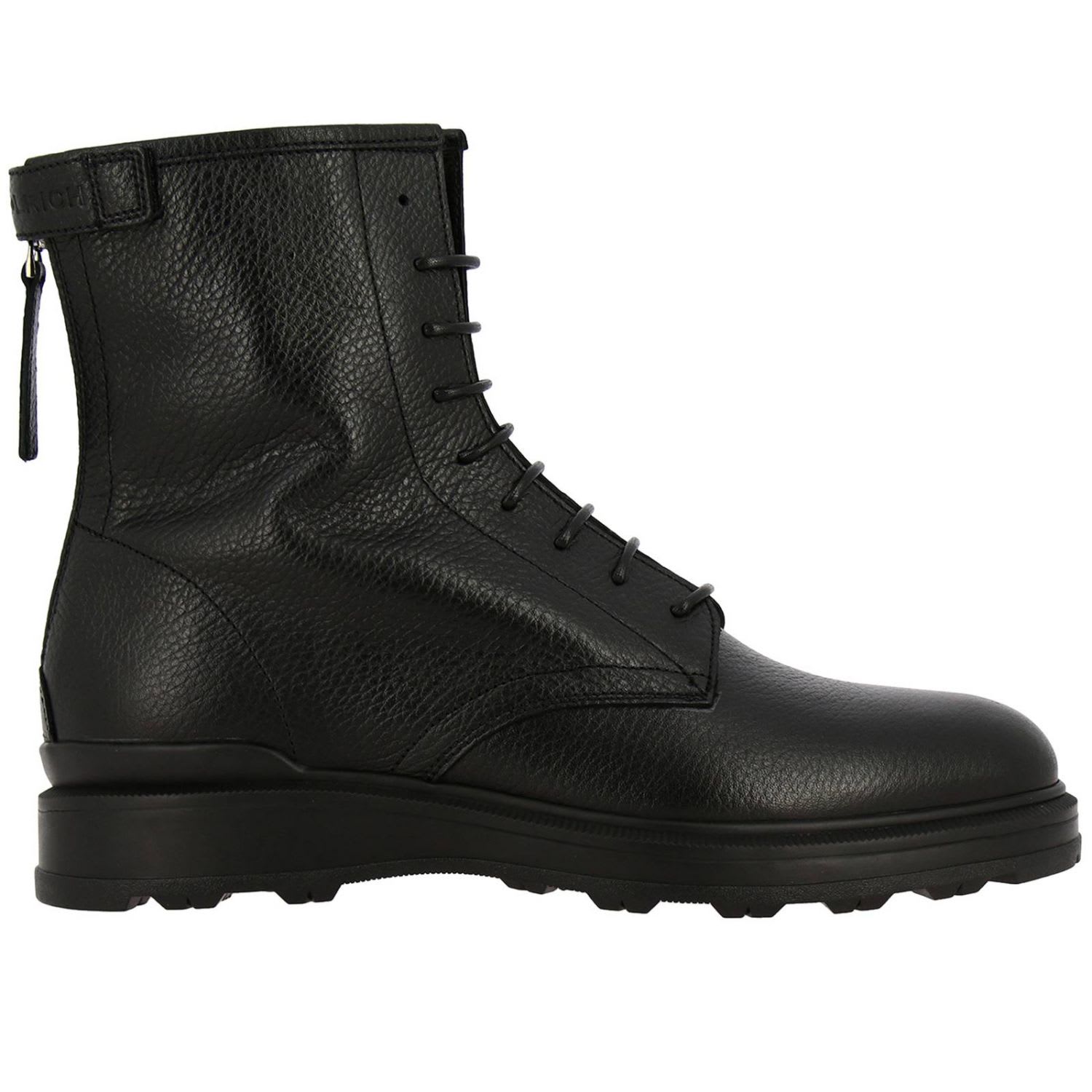 Woolrich Boots Woolrich Ankle Boots In Leather With Zip