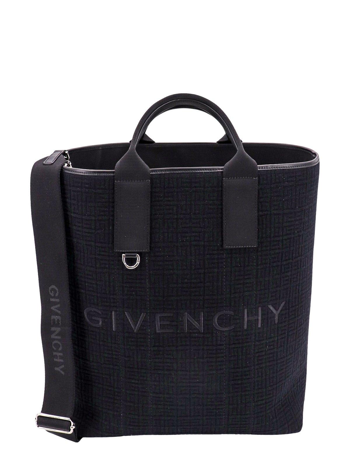 Shop Givenchy Large G-essentials Tote Bag In Black