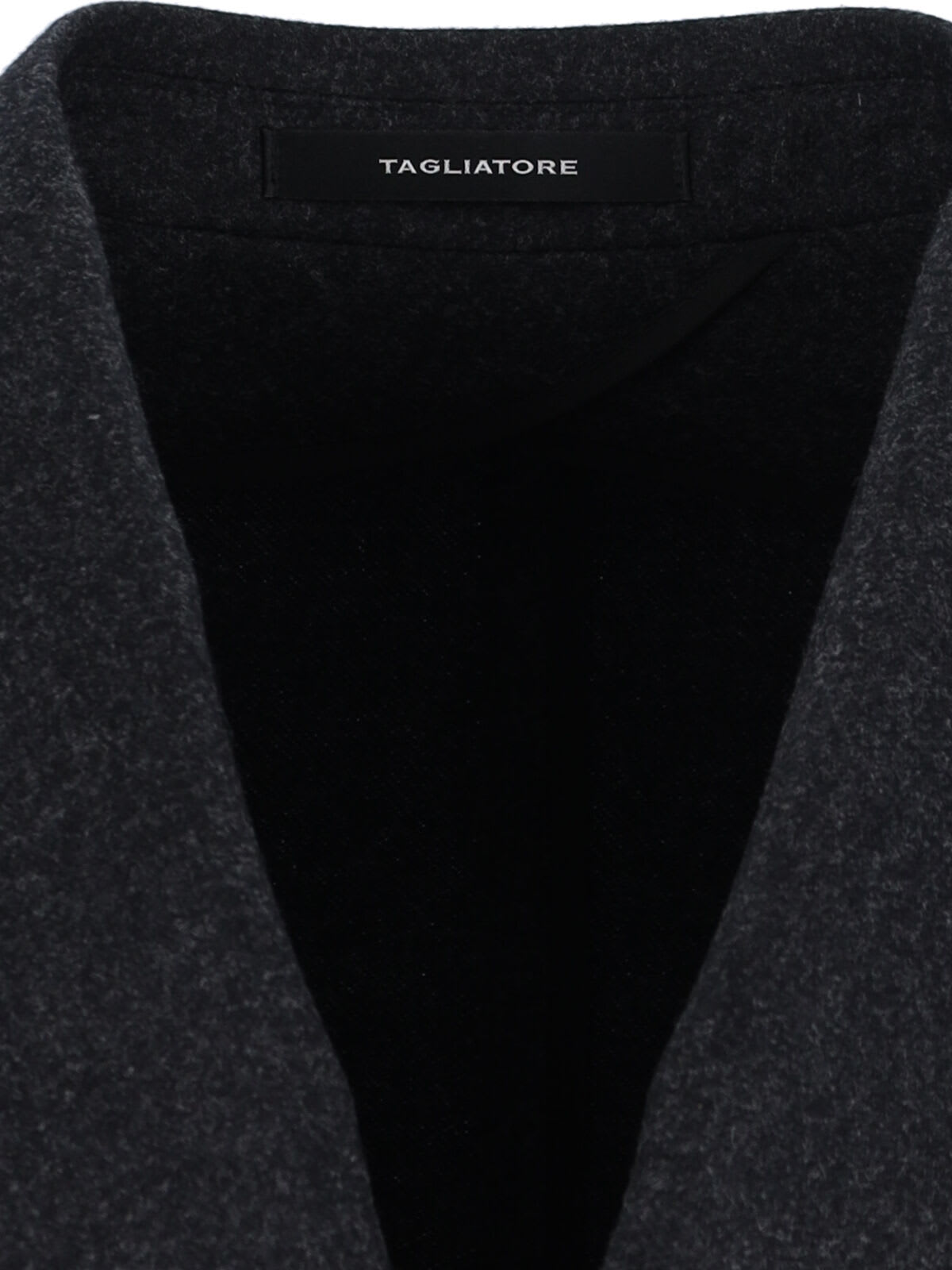 Tagliatore Tailored Double-breasted Jacket Notch Lapel In Gray