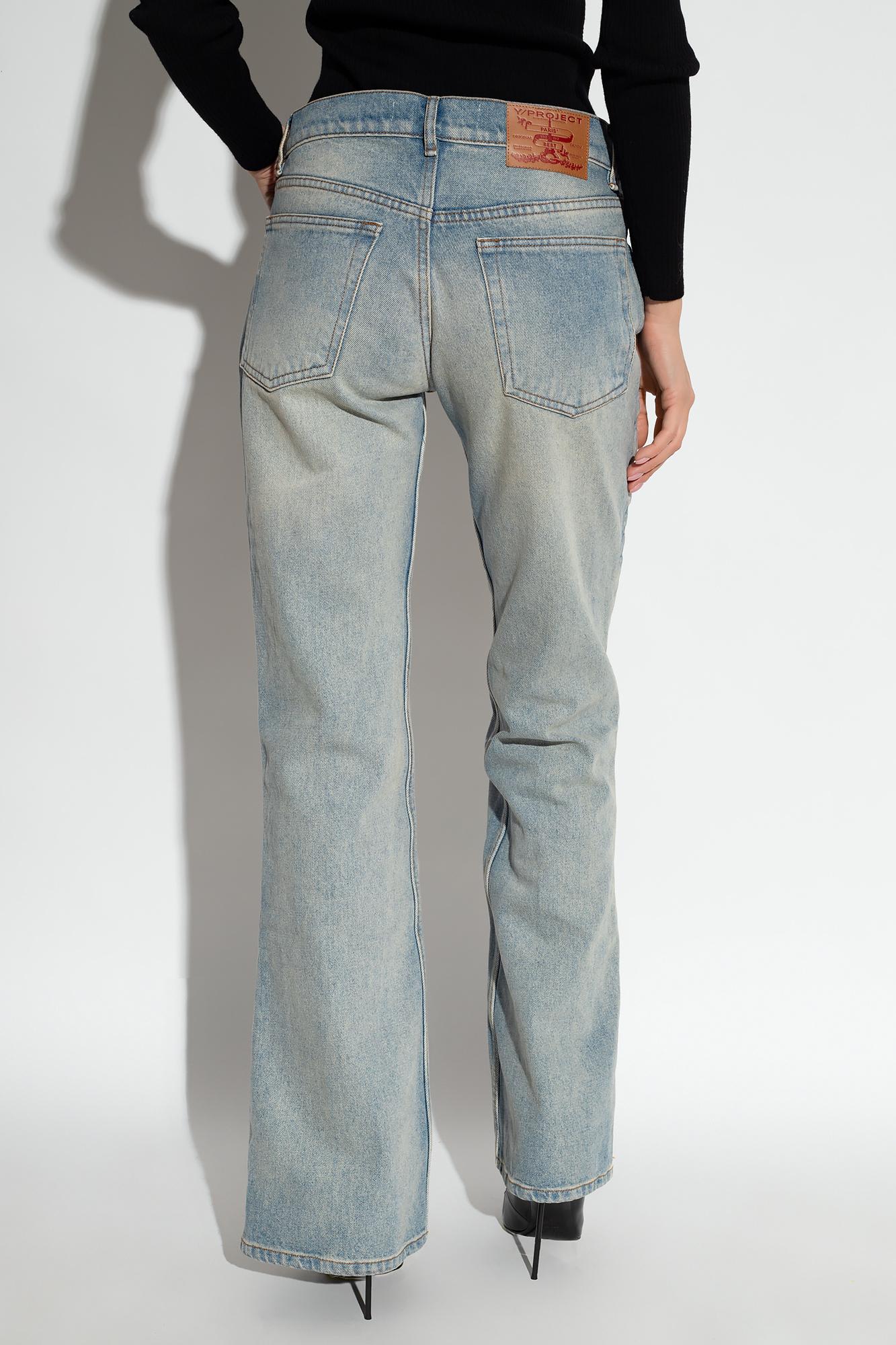 Shop Y/project Y Project Flared Jeans