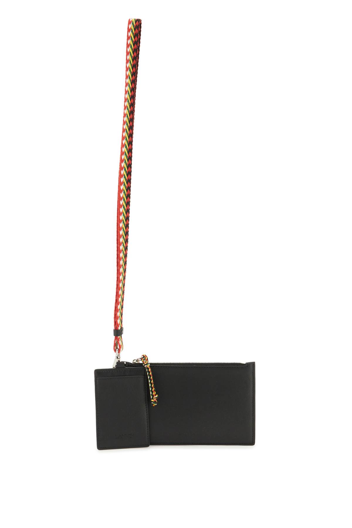 Lanvin Double Pouch With Strap