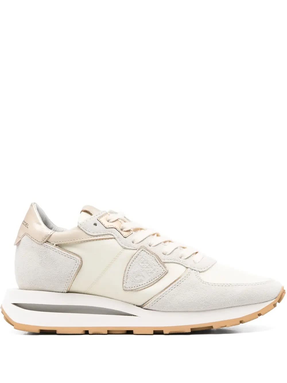 Philippe Model Tropez Haute Sneakers In Beige