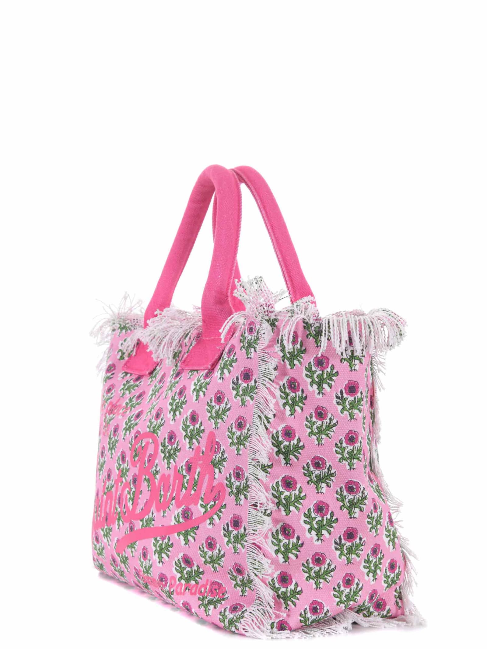 Shop Mc2 Saint Barth Shopping Bag In Pink