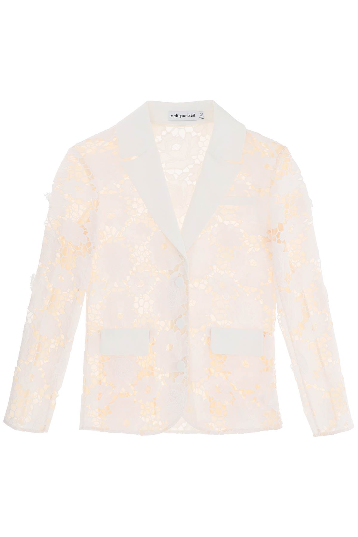 Cotton Floral Lace Jacket