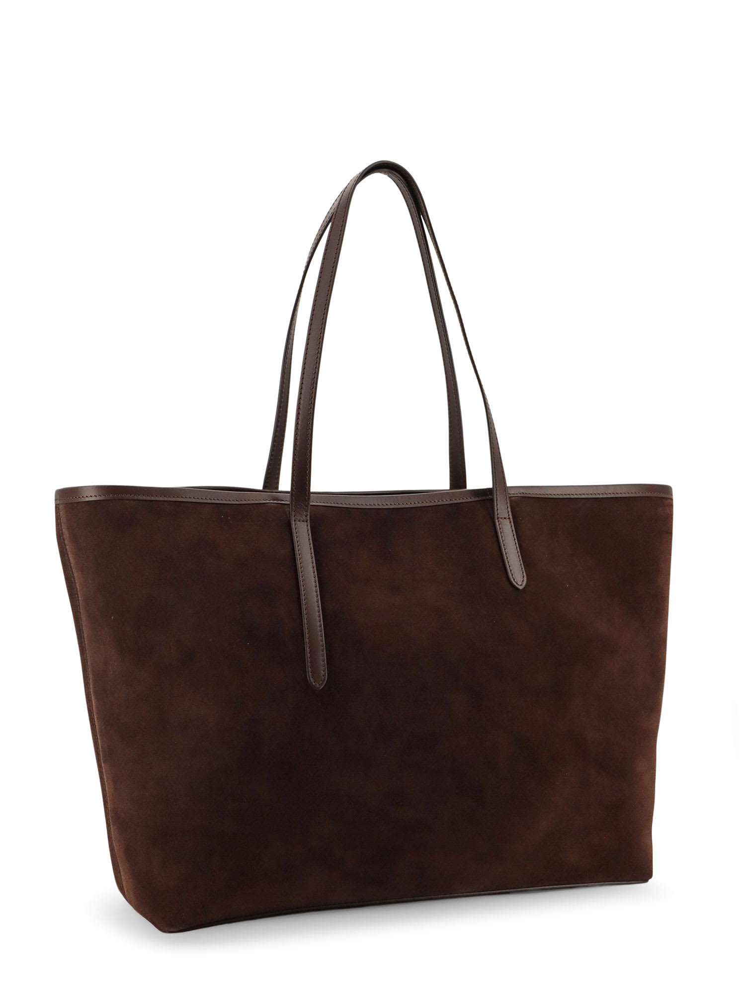 Atp Atelier Eraclea Suede Shoulder Bag In Brown