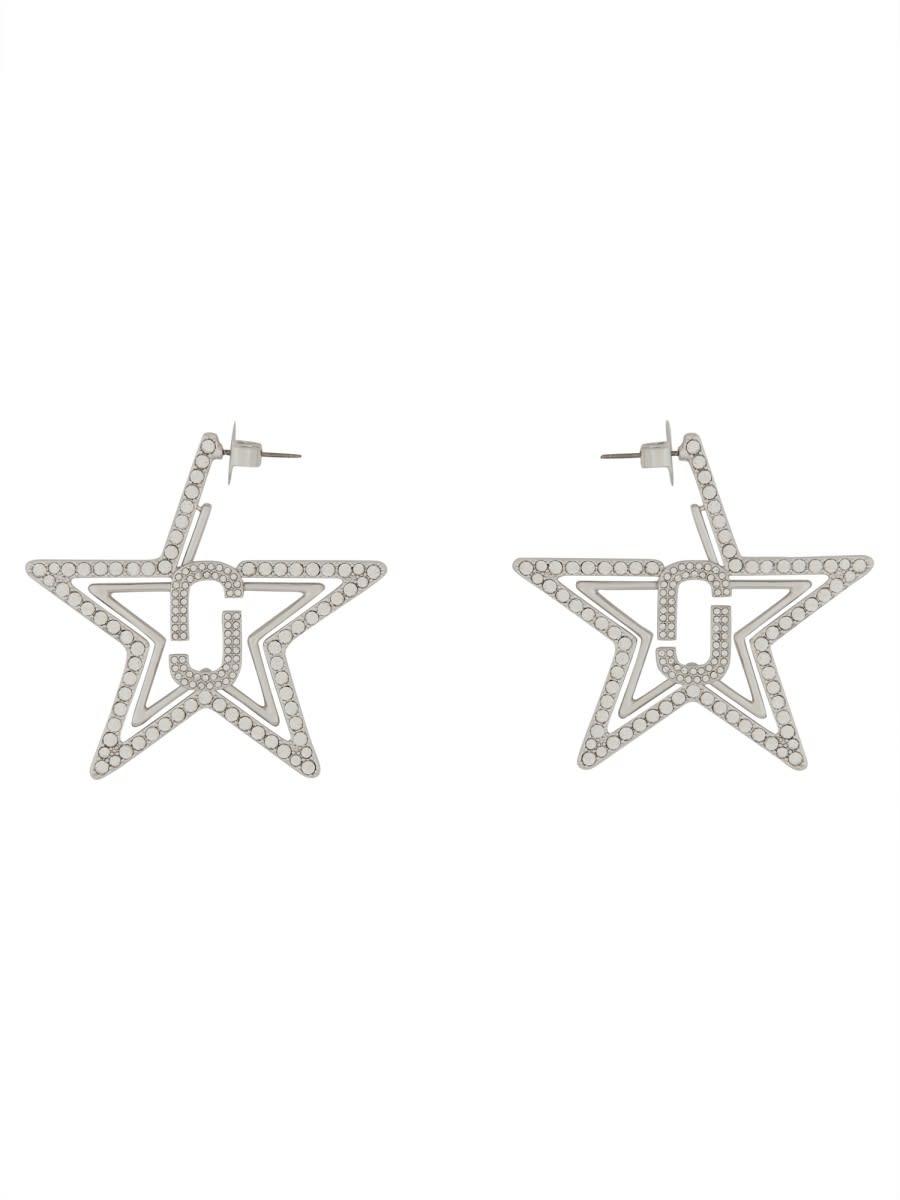 star Hoop Earrings