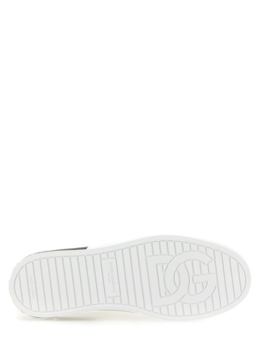 Shop Dolce & Gabbana Portofino Sneaker In White