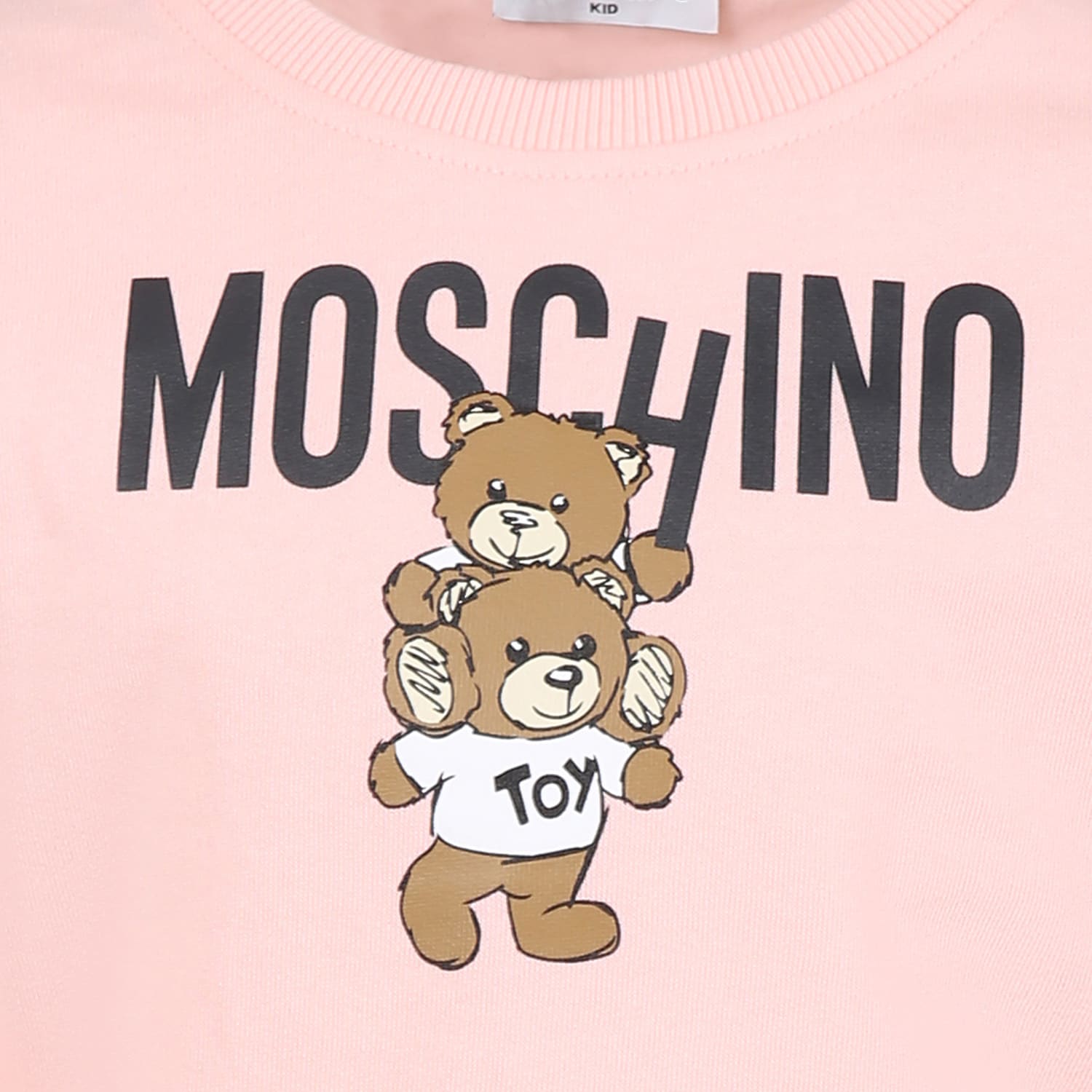 MOSCHINO ROBE ROSE POUR FILLE AVEC TEDDY BEARS 