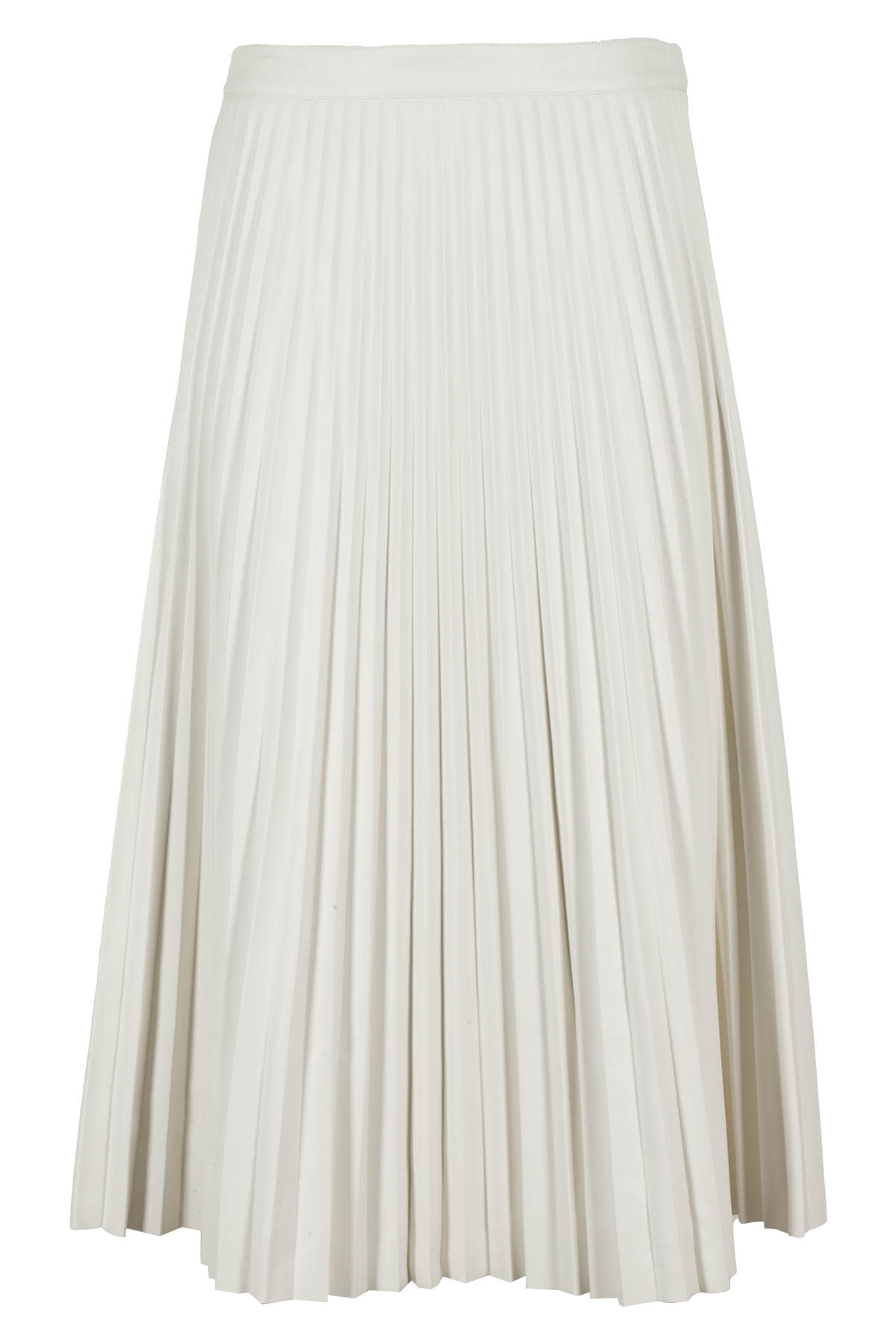 PROENZA SCHOULER WHITE LABEL FAUX LEATHER PLEATED