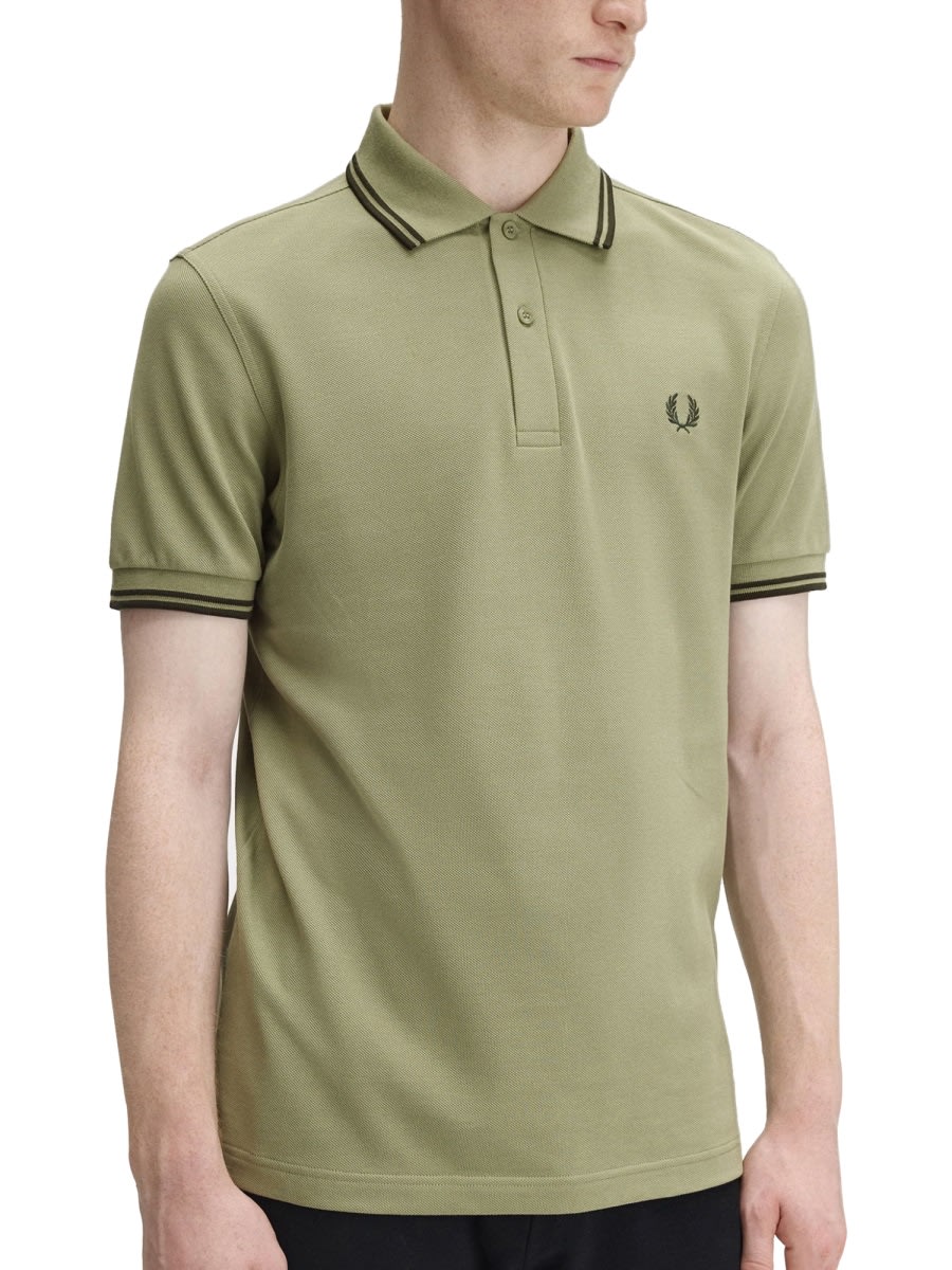 Fred Perry M3600" Polo Shirt In Green