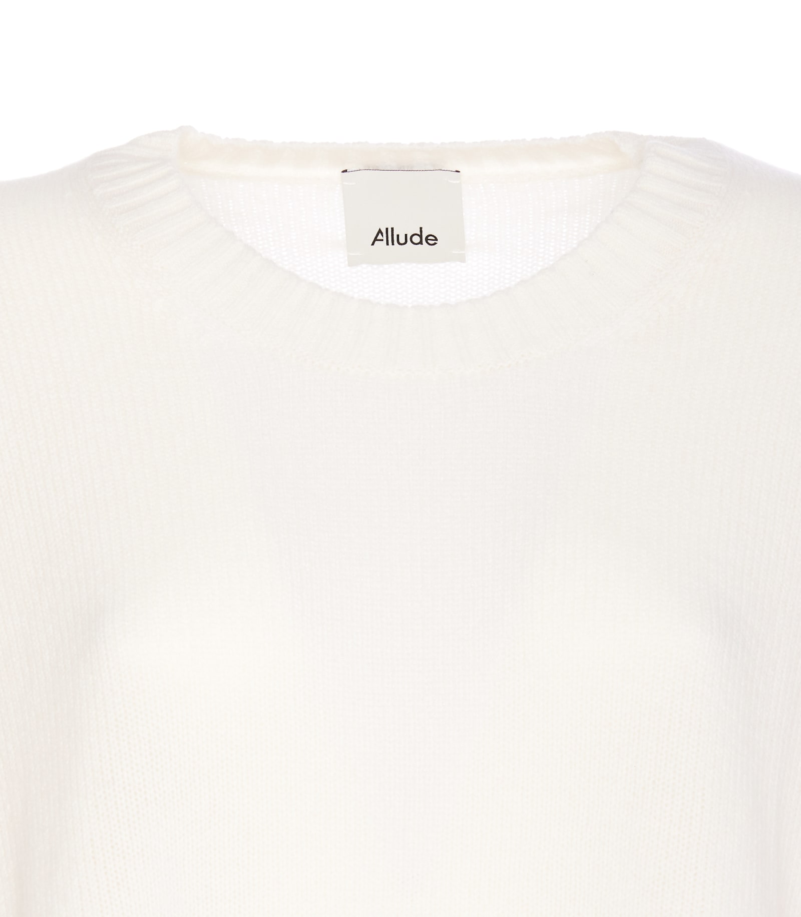 Shop Allude Sweater In White