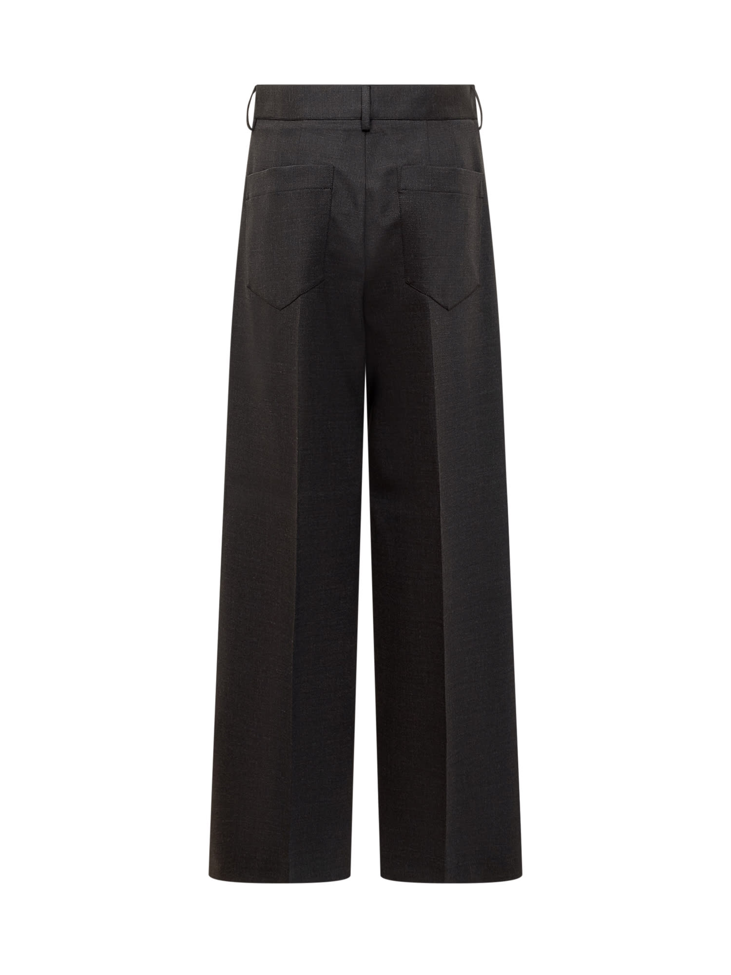 Shop Philosophy Di Lorenzo Serafini Trousers In Grey