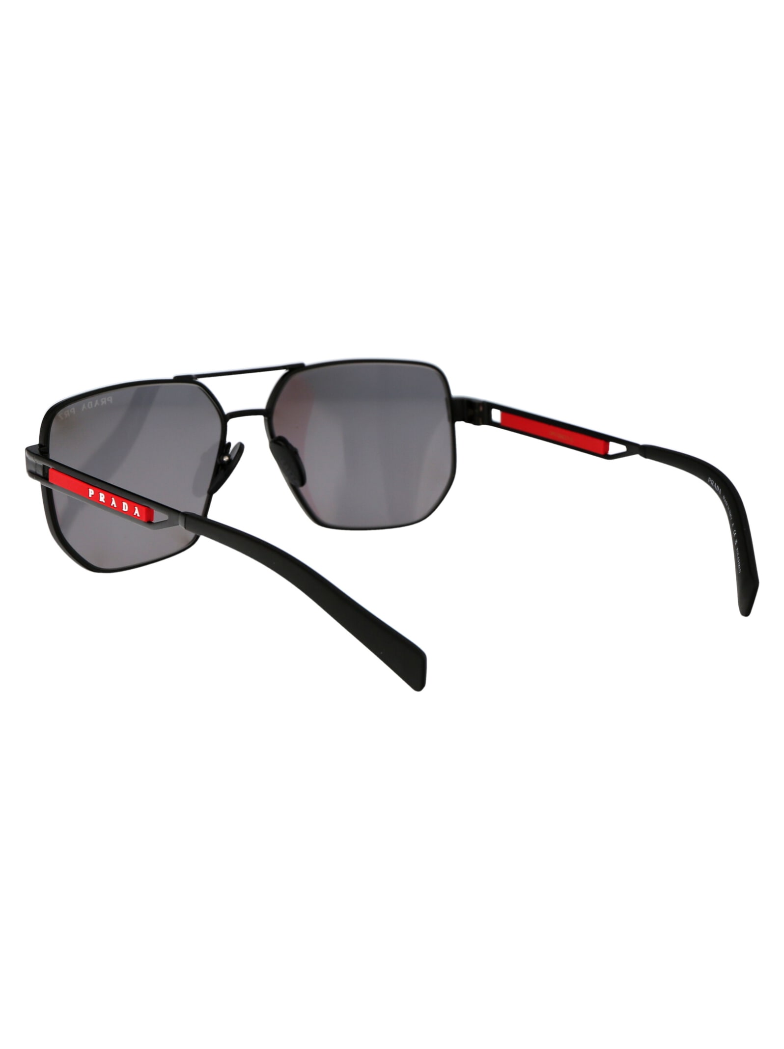 Shop Prada 0ps 51zs Sunglasses In 1bo02g Matte Black