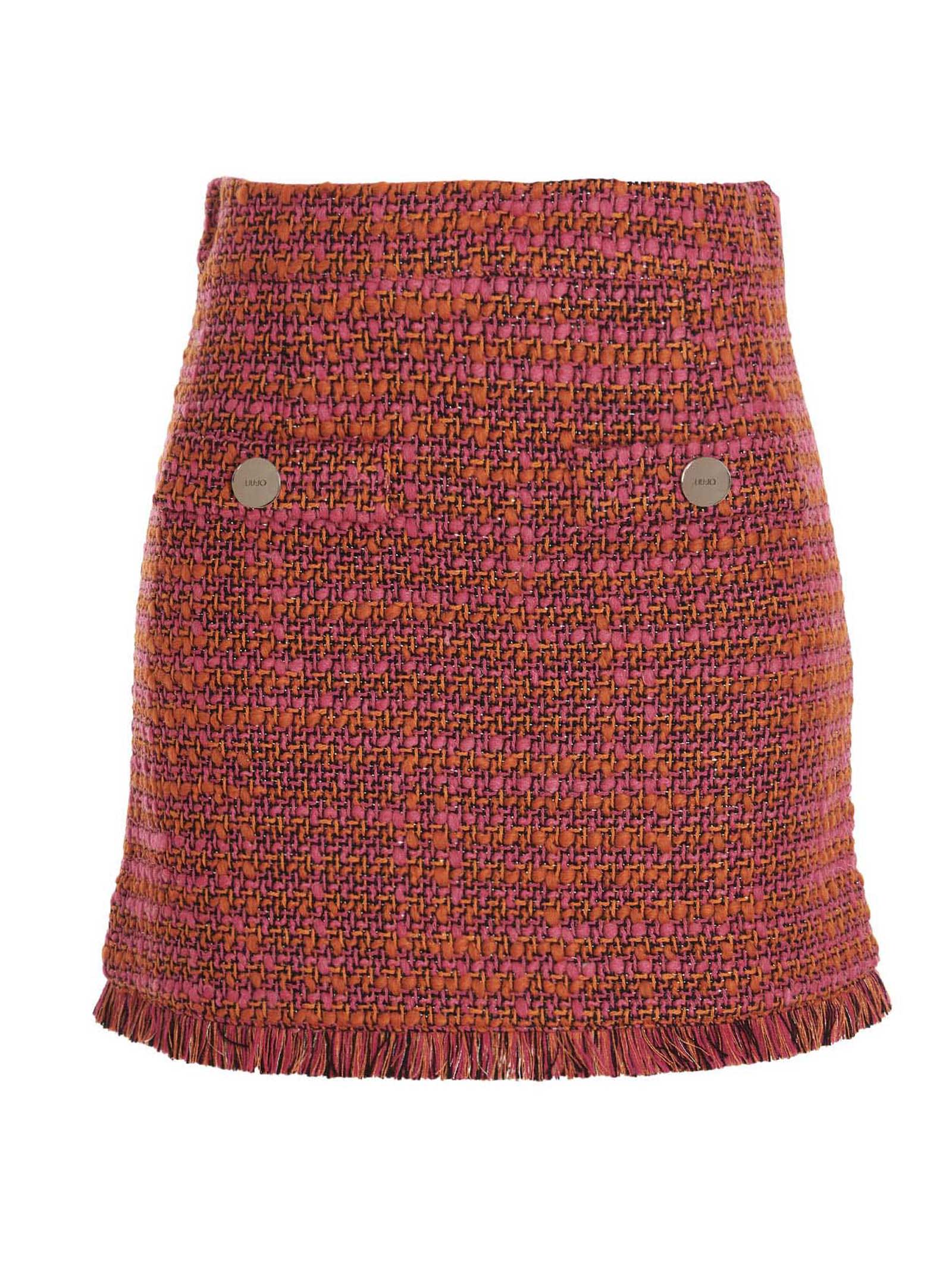 Liu-Jo Tweed Miniskirt