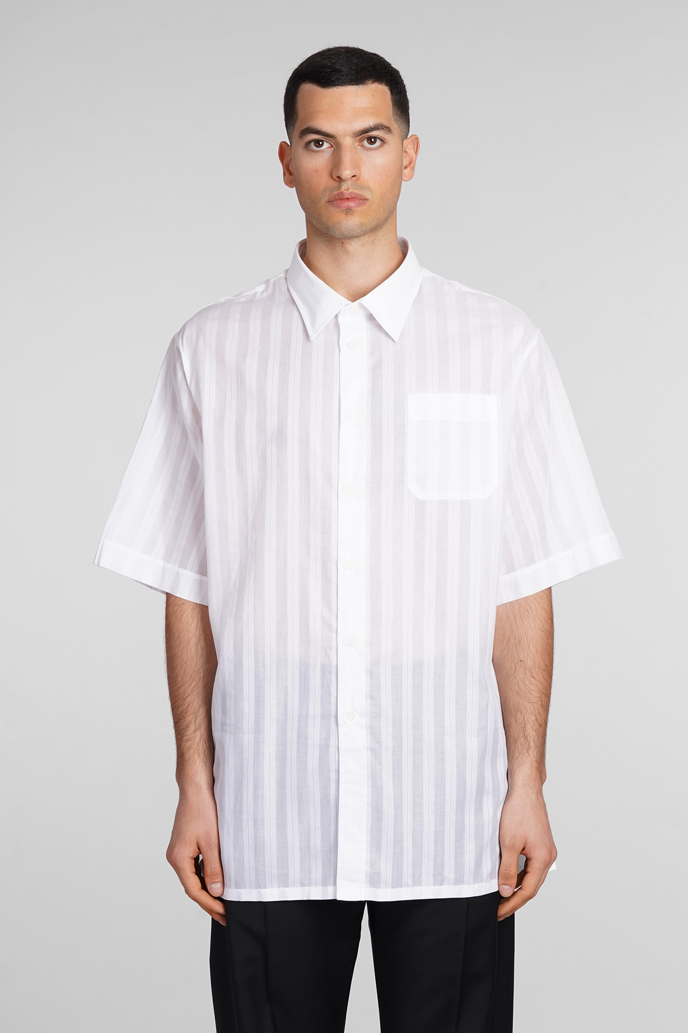 Givenchy Shirt In White Cotton