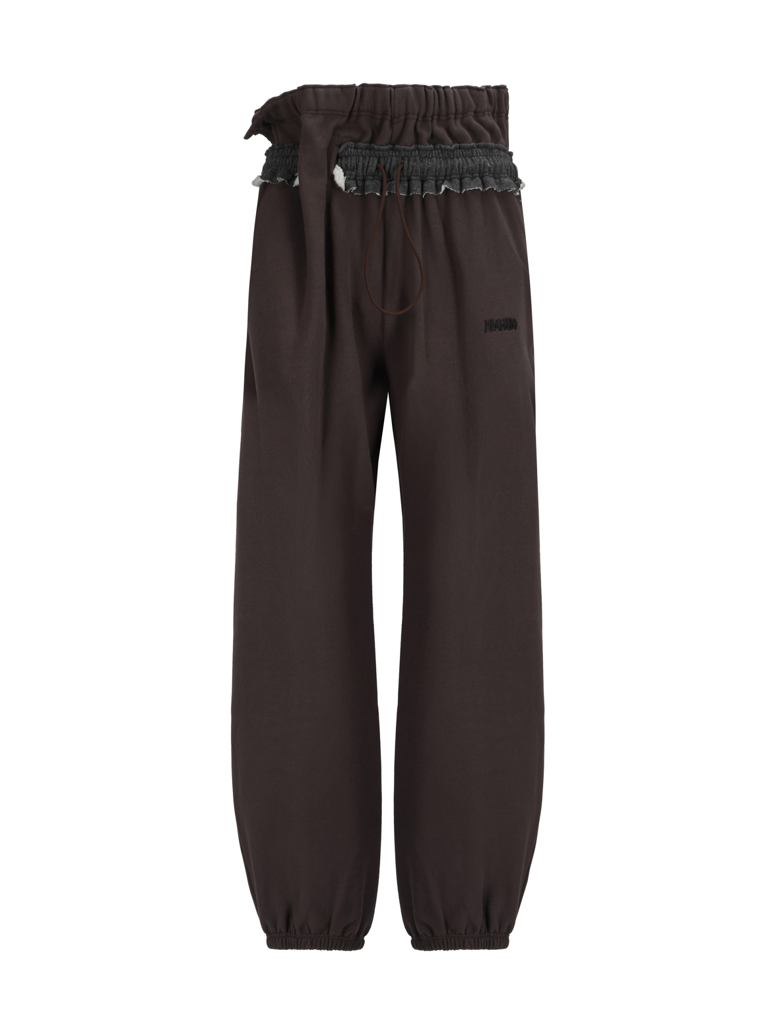 Shop Magliano Provincia Sweatpants In Aubergine