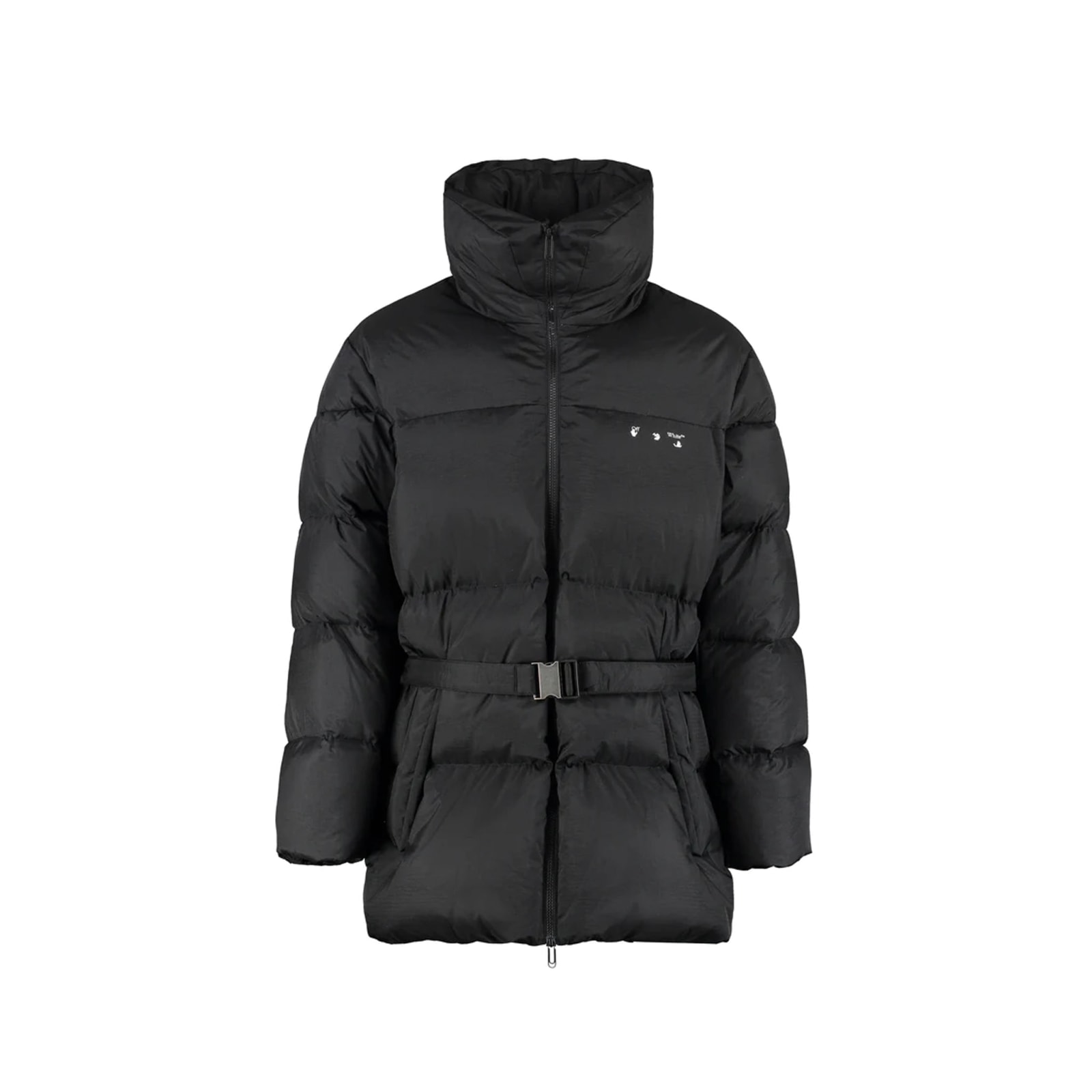Shop Off-white Padded Jacket In Black