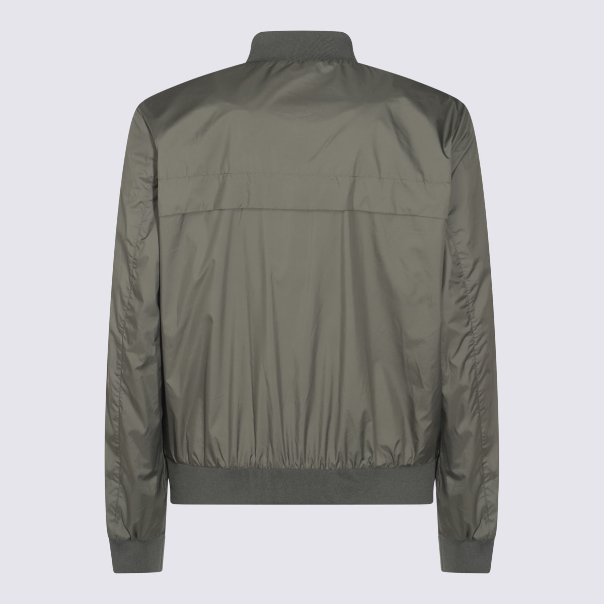 Add Dark Green Casual Jacket