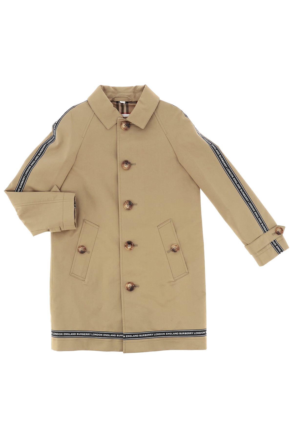 BURBERRY COAT WITH APPLICATIONS,11192001